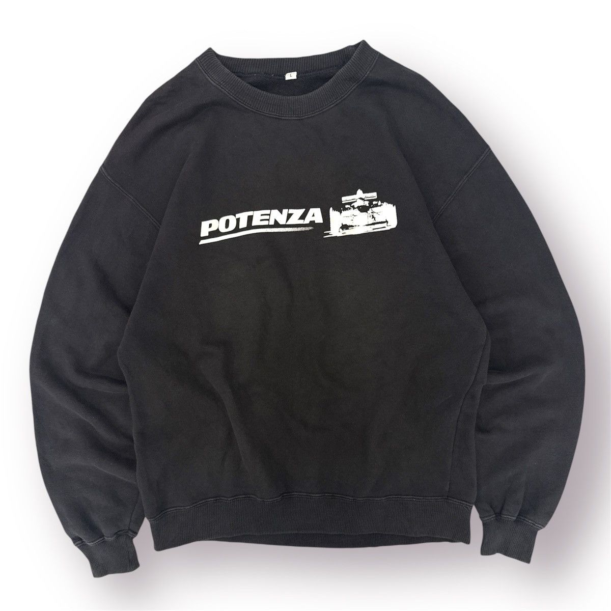 Sports Specialties 🔥 90's POTENZA F1 Racing Crewneck RARE Graphic sweatshirt Size US M / EU 48-50 / 2 - 1 Thumbnail
