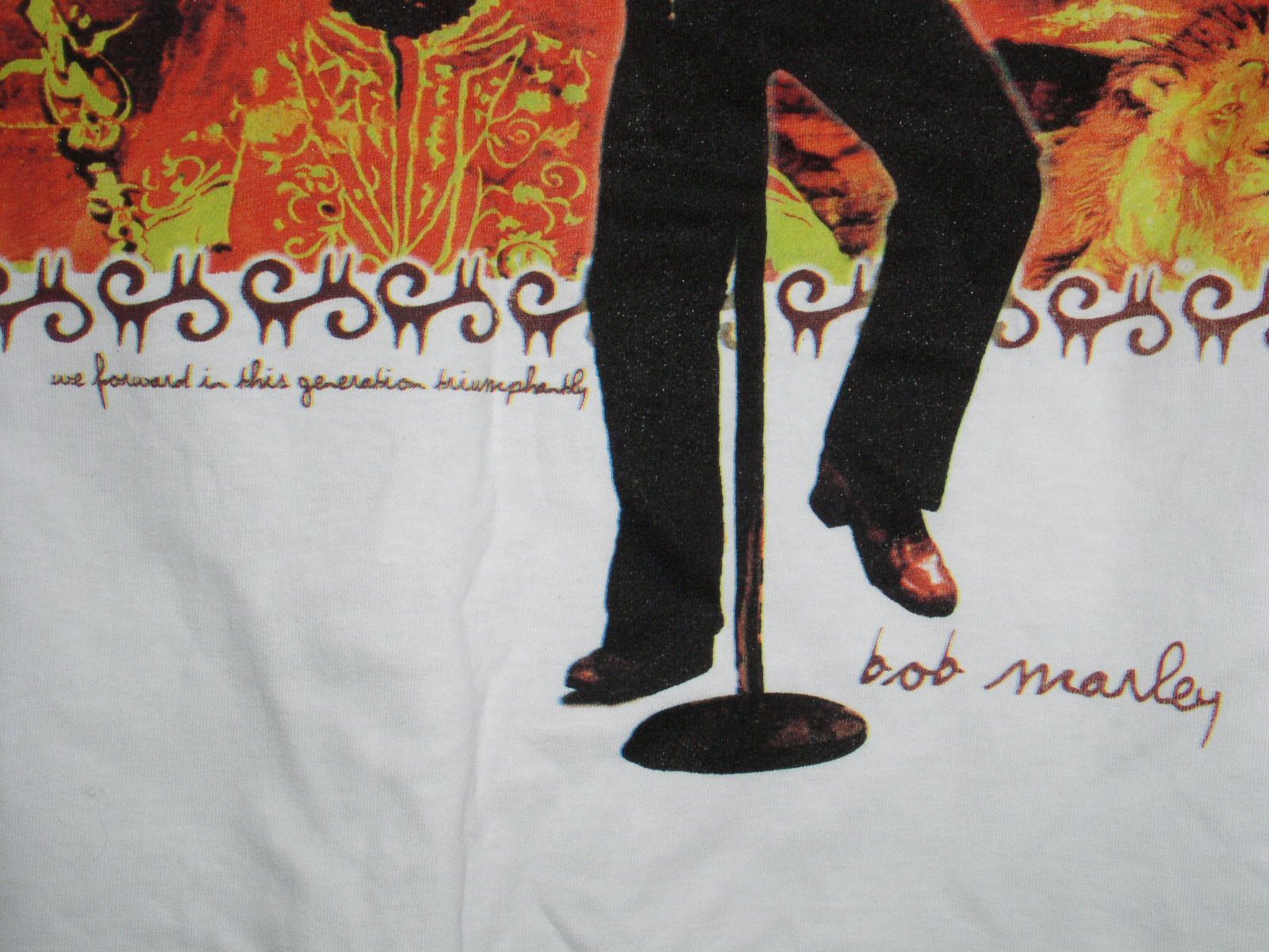 Bob Marley × Zion Rootswear Bob Marley Shirt 1999 Long Sleeve Zion Hope Road Music Size US L / EU 52-54 / 3 - 5 Thumbnail