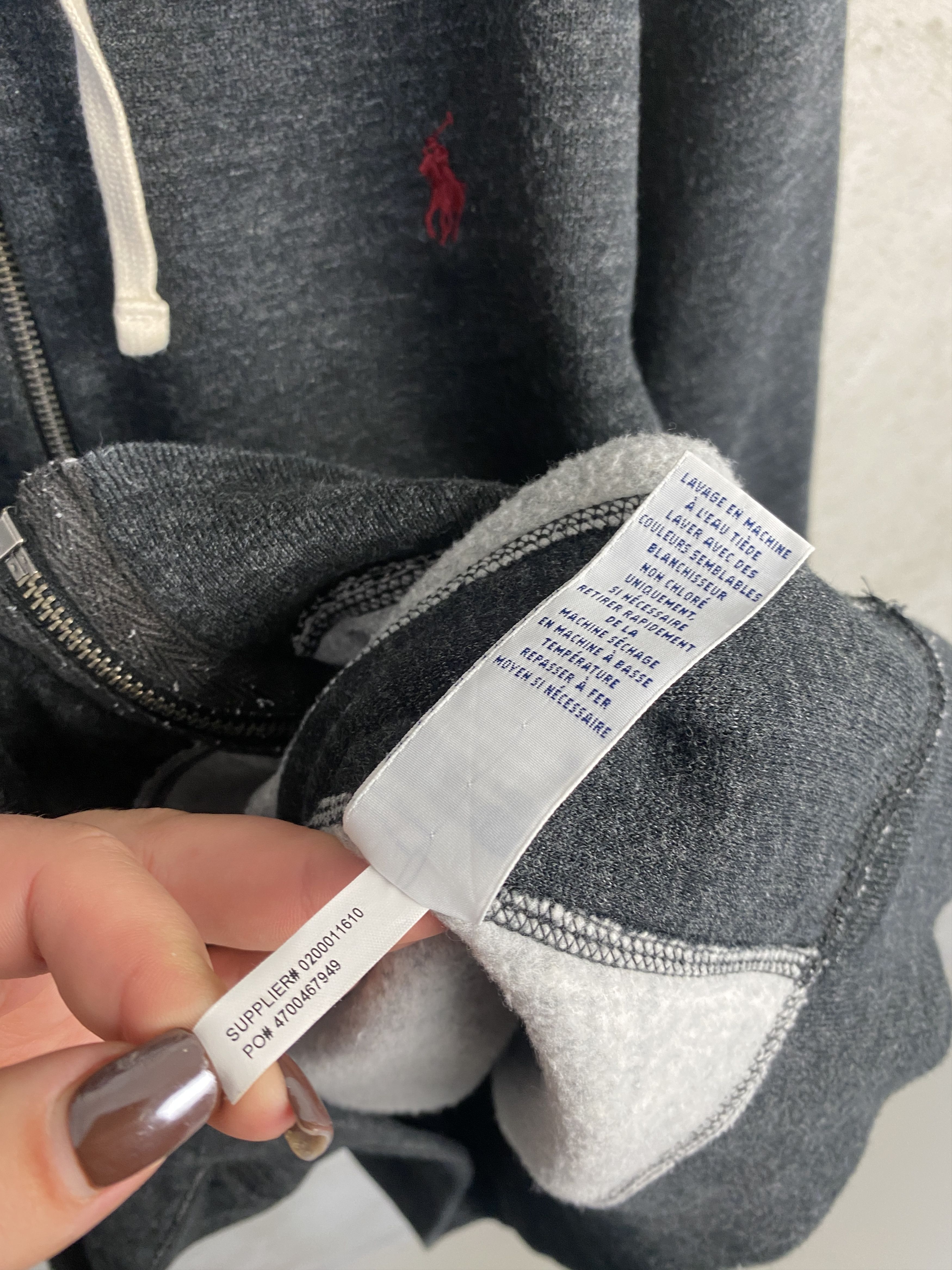 Polo Ralph Lauren Polo Ralph Lauren heavy zip-up hoodie casual Size US XL / EU 56 / 4 - 5 Thumbnail