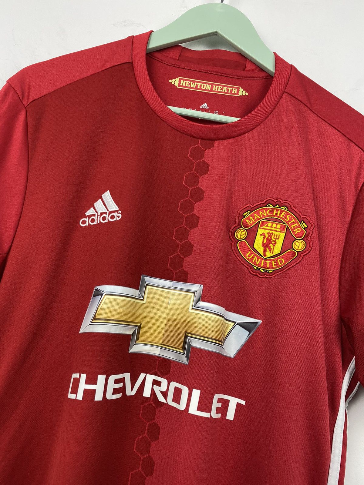 Adidas Manchester United 2016 2017 Soccer Jersey PSG Arsenal Y2K Size US M / EU 48-50 / 2 - 2 Thumbnail