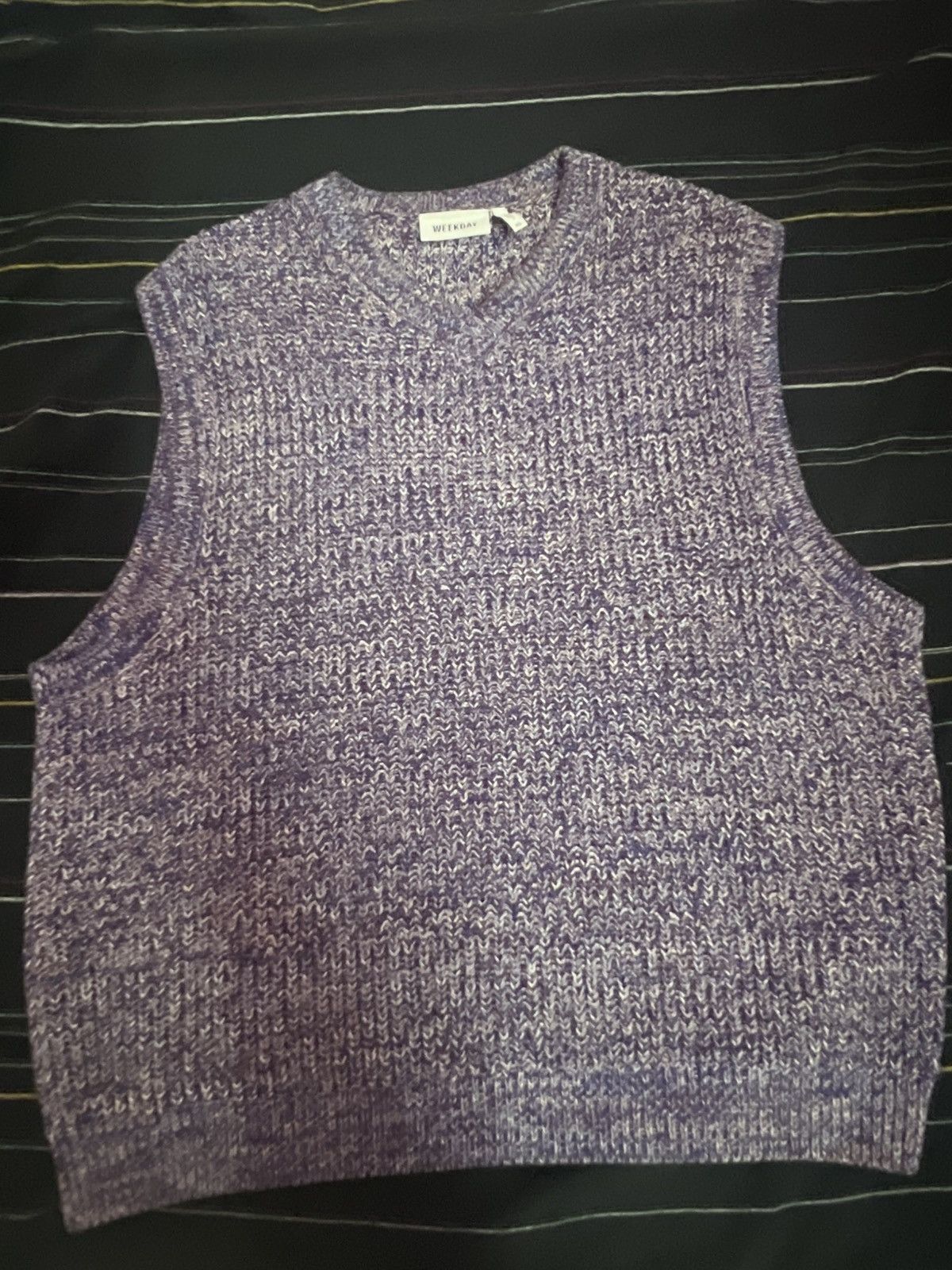 Weekday Purple knitted vest from weekday Size US XS / EU 42 / 0 - 3 Thumbnail