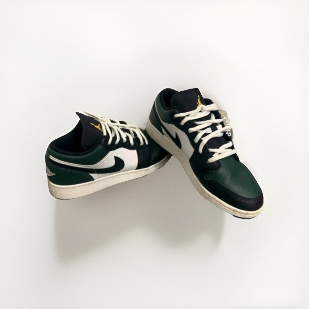 Nike Air Jordan 1 Low “Green Toe” Sz 6.5y