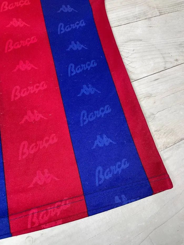 Kappa Vintage Barcelona 1995 1997 Nadal #20 Home Shirt Jersey Size US S / EU 44-46 / 1 - 8 Thumbnail