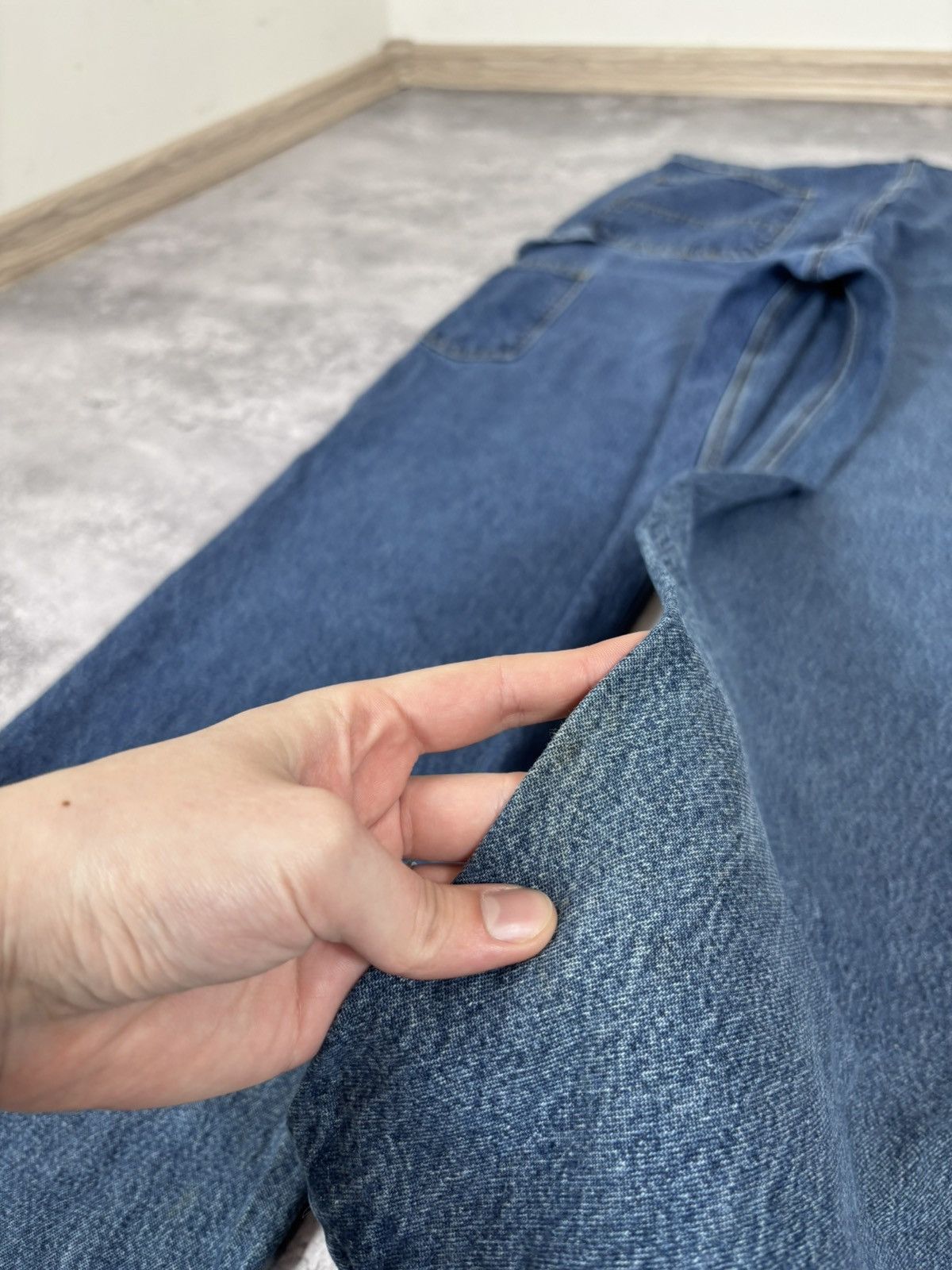 Carhartt Vintage Carhartt Men’s Blue Denim Jeans USA Workwear Size US 40 / EU 56 - 5 Thumbnail