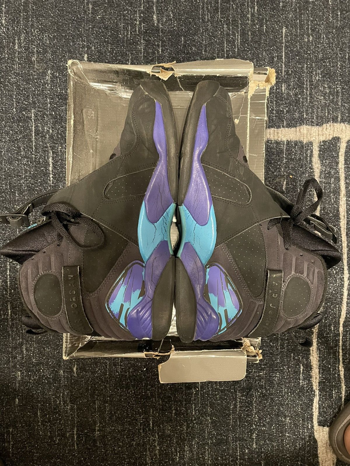 Jordan Brand 2007 air jordan aqua 8’s sz 10 Size US 10 / EU 43 - 4 Thumbnail