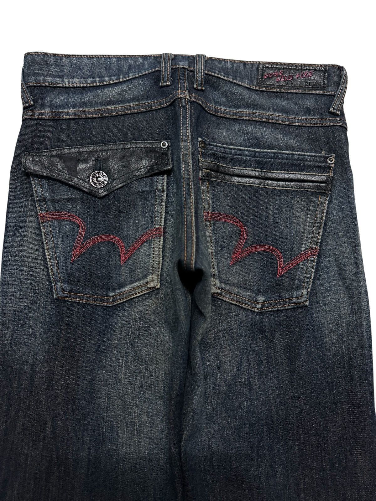 If Six Was Nine EDWIN EDGE WILD FIRE BLANKET PLAID WHISKER CLAWMARK DARK Size US 29 - 11 Thumbnail