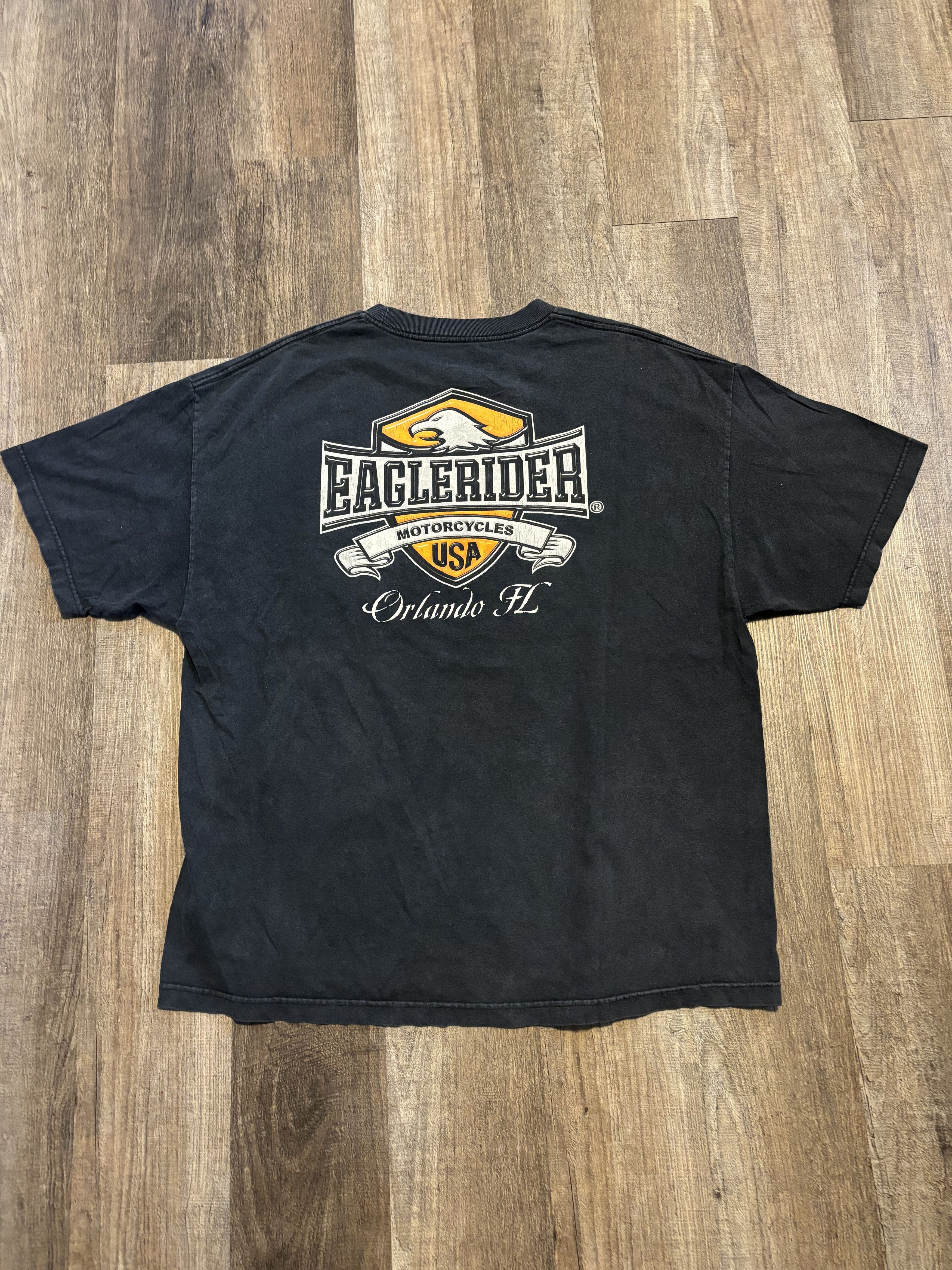 Other Eagle Rider Double Sided Logo Tee Shirt Size US XXL / EU 58 / 5 - 3 Thumbnail