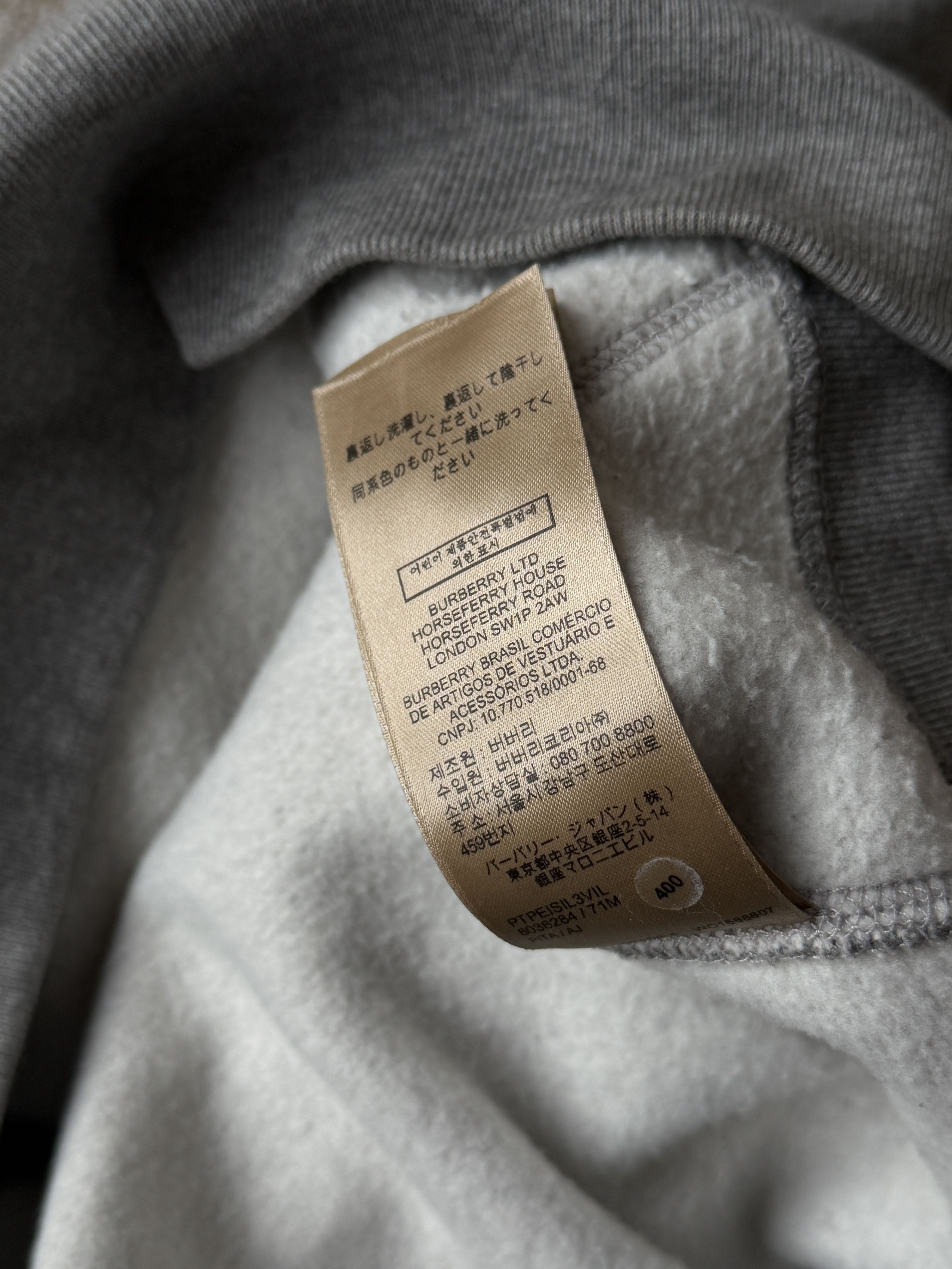 Burberry Burberry Hoodie Size US S / EU 44-46 / 1 - 8 Thumbnail