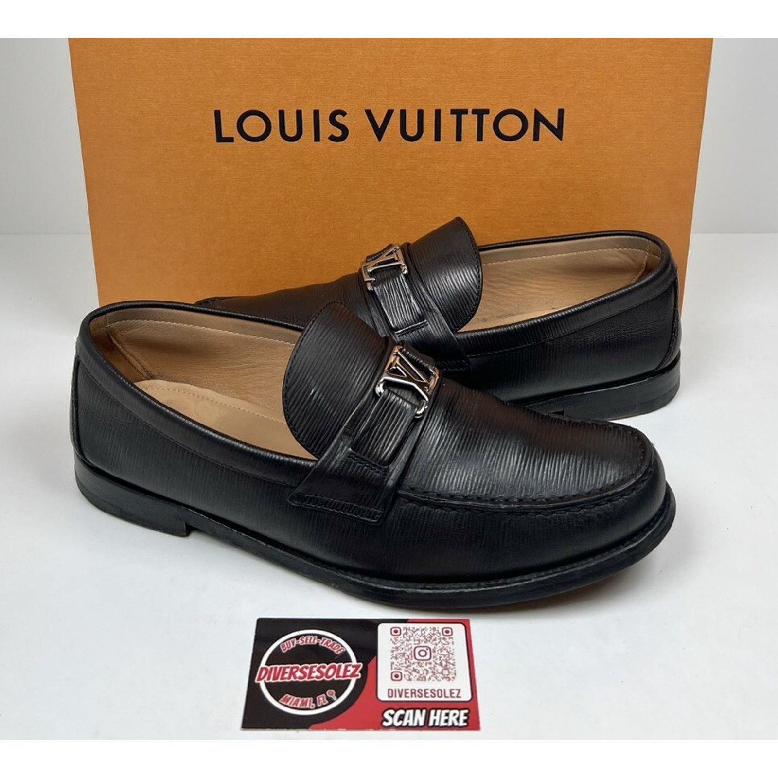 Louis Vuitton Size 7.5LV/8.5US- Louis Vuitton Major Loafer Epi Leather Size US 8.5 / EU 41-42 - 1 Thumbnail