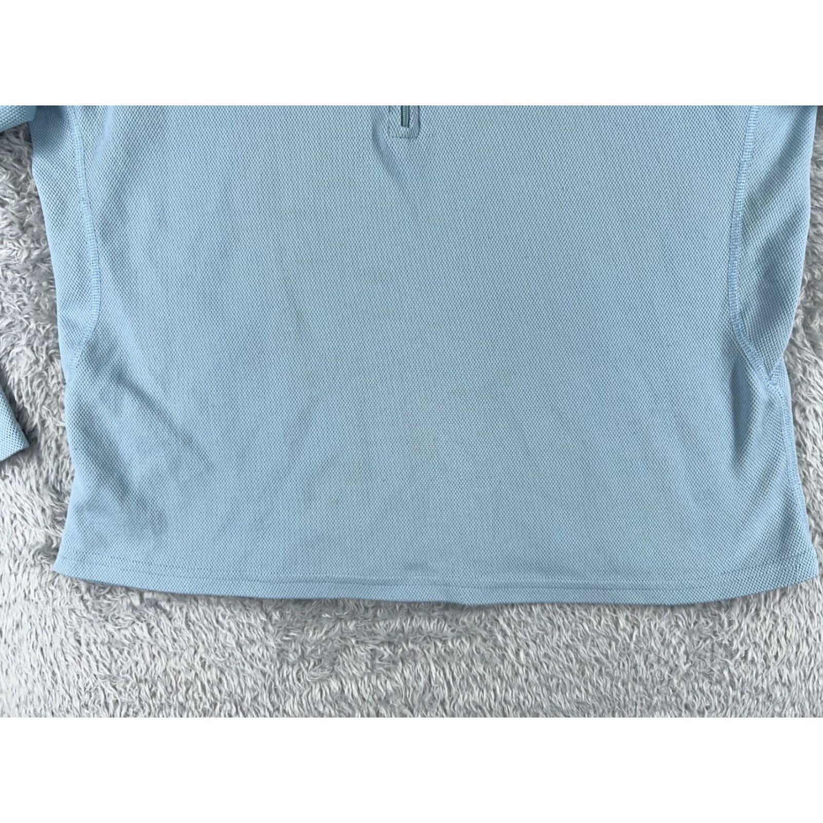 The North Face The North Face Shirt Women Large Blue Long Sleeve Crew Neck Polyester Pique Size L / US 10 / IT 46 - 5 Thumbnail