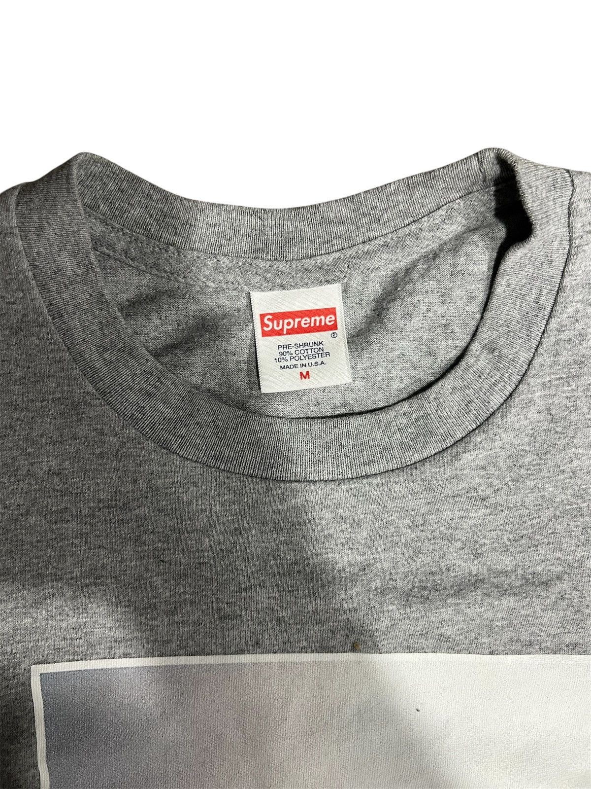 Supreme Supreme Rick Rubin Tee Heather Grey Size US M / EU 48-50 / 2 - 3 Thumbnail