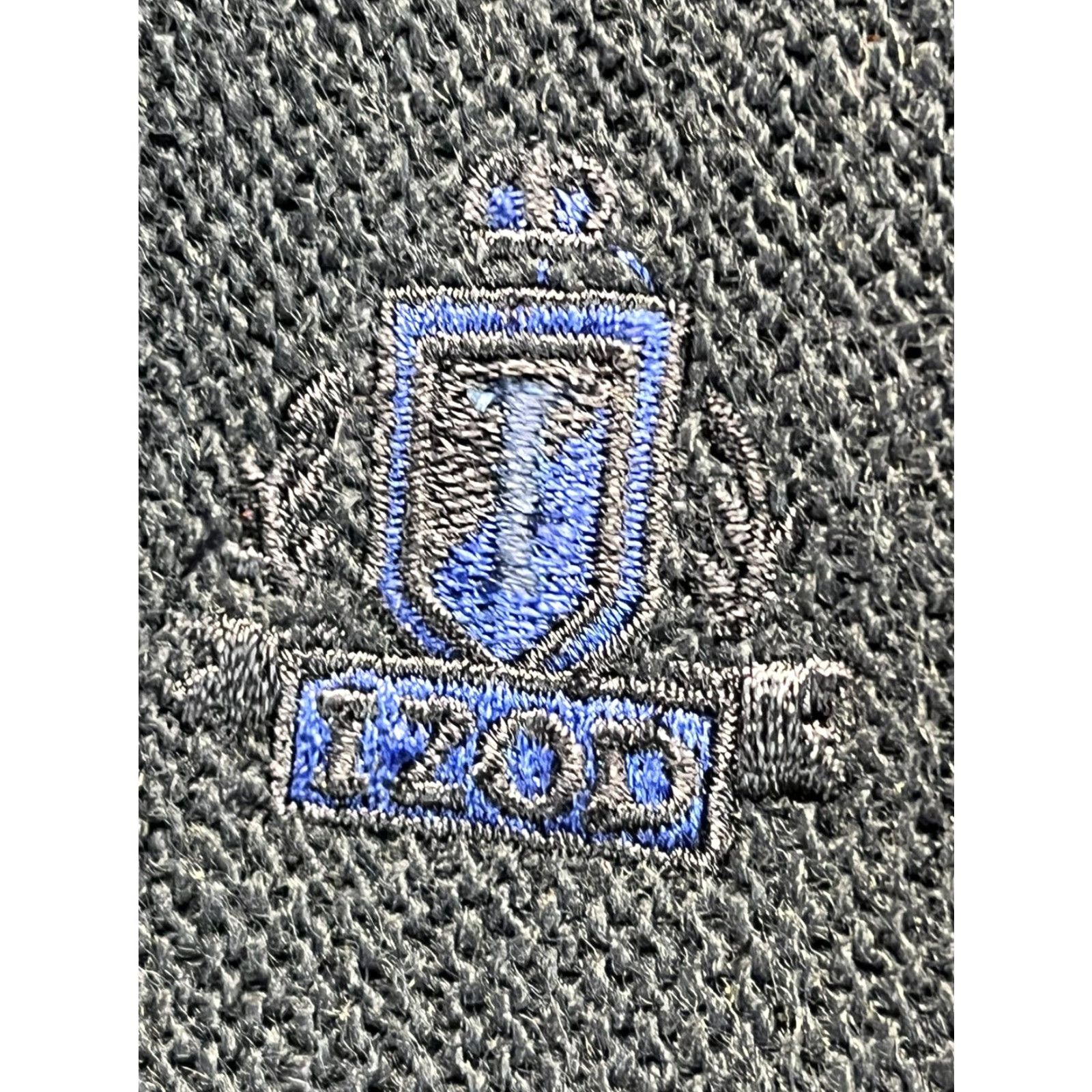 Izod Vintage Izod Cardigan Sweater Sz Large GUC Navy Grandpa Crest Made USA Size US L / EU 52-54 / 3 - 3 Thumbnail