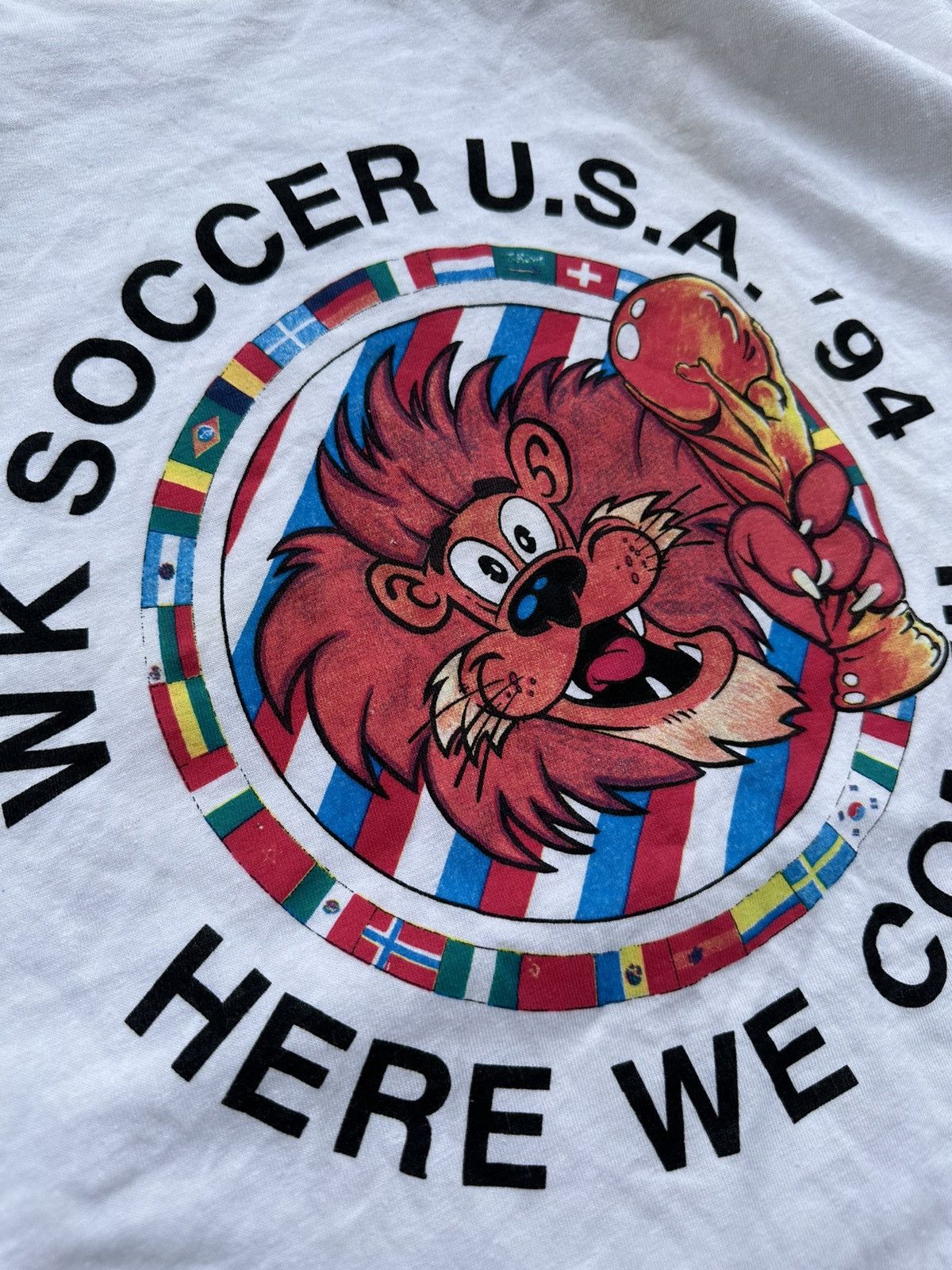 Vintage Vintage 1994 World Cup Vintage T Shirt USA L Size US L / EU 52-54 / 3 - 7 Thumbnail