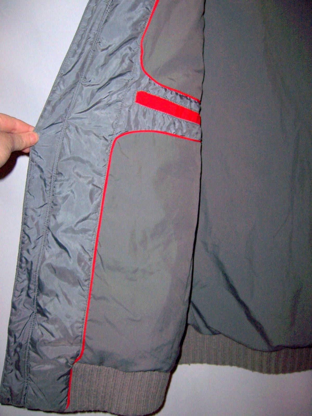 Puma Vintage Puma Men's XL Down Puffer Jacket Knit Sleeves - Grey Size US XL / EU 56 / 4 - 4 Thumbnail