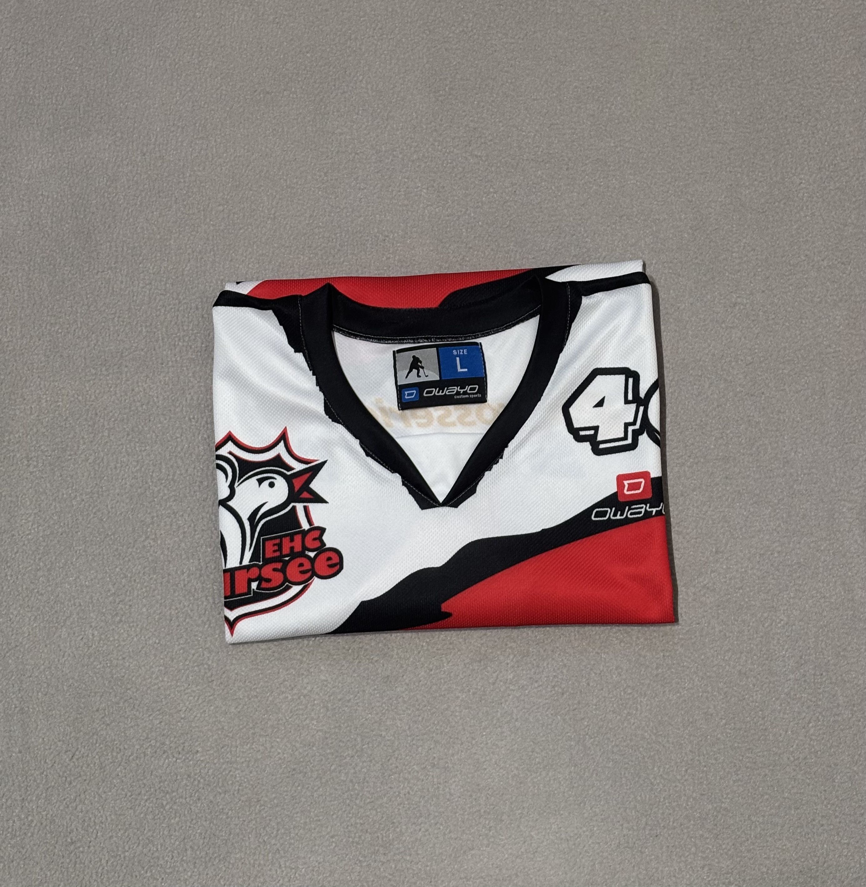 Other EHC Sursee #46 Owayo Hockey Jersey Size L Size US L / EU 52-54 / 3 - 25 Thumbnail