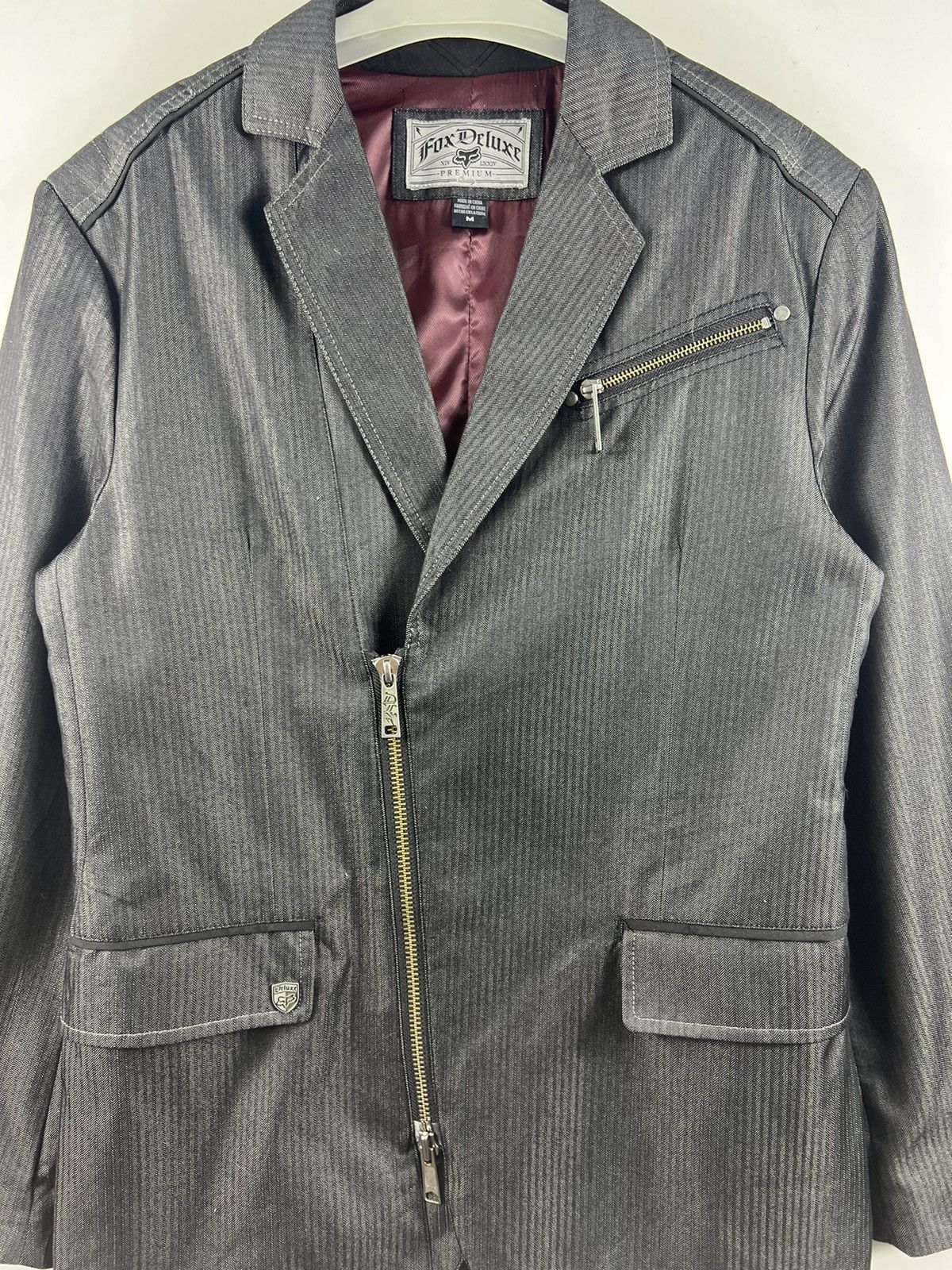 Fox Racing 🔥 FOX DELUXE herringbone heavy jacket - M Size US M / EU 48-50 / 2 - 4 Thumbnail