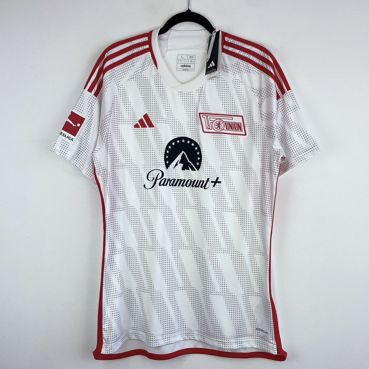 Adidas Union Berlin Away Adidas Men’s Jersey Shirt 2023/2024 sz L Size US L / EU 52-54 / 3 - 1 Thumbnail