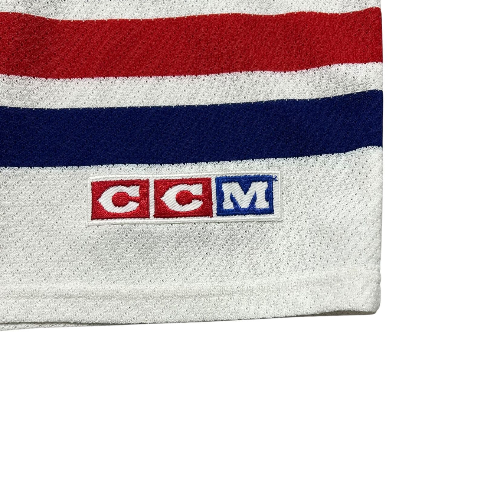 NHL VTG 90s NHL NEW YORK RANGERS BRIAN LEETCH CCM HOCKEY JERSEY Size US M / EU 48-50 / 2 - 6 Thumbnail