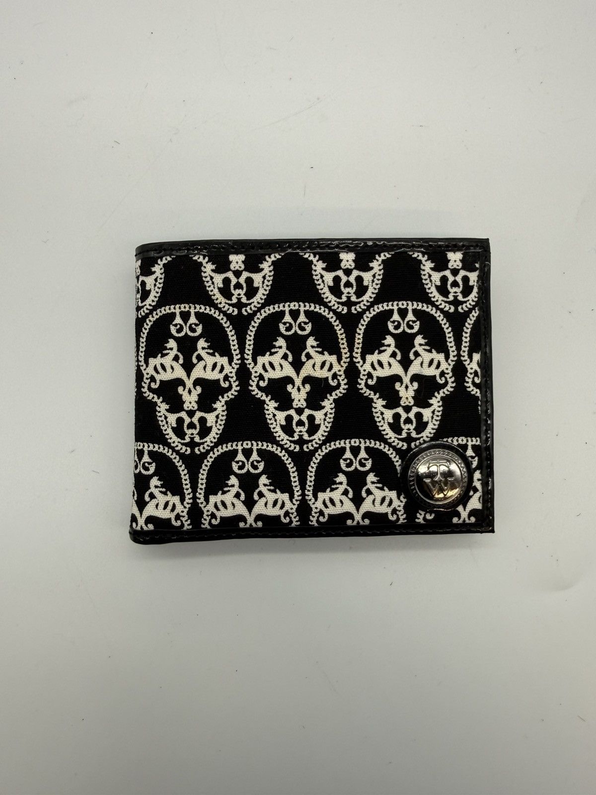 Other Thomas Wylde Skull Monogram Wallet-Canvas / Patent Leather Size ONE SIZE - 2 Thumbnail