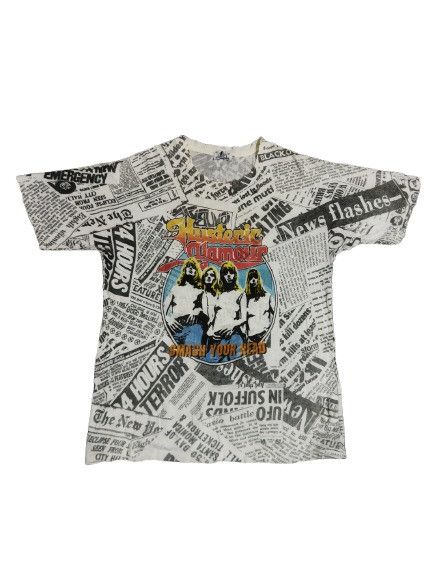 Hysteric Glamour Hysteric Glamour Newspaper Design Tee Size US M / EU 48-50 / 2 - 1 Thumbnail