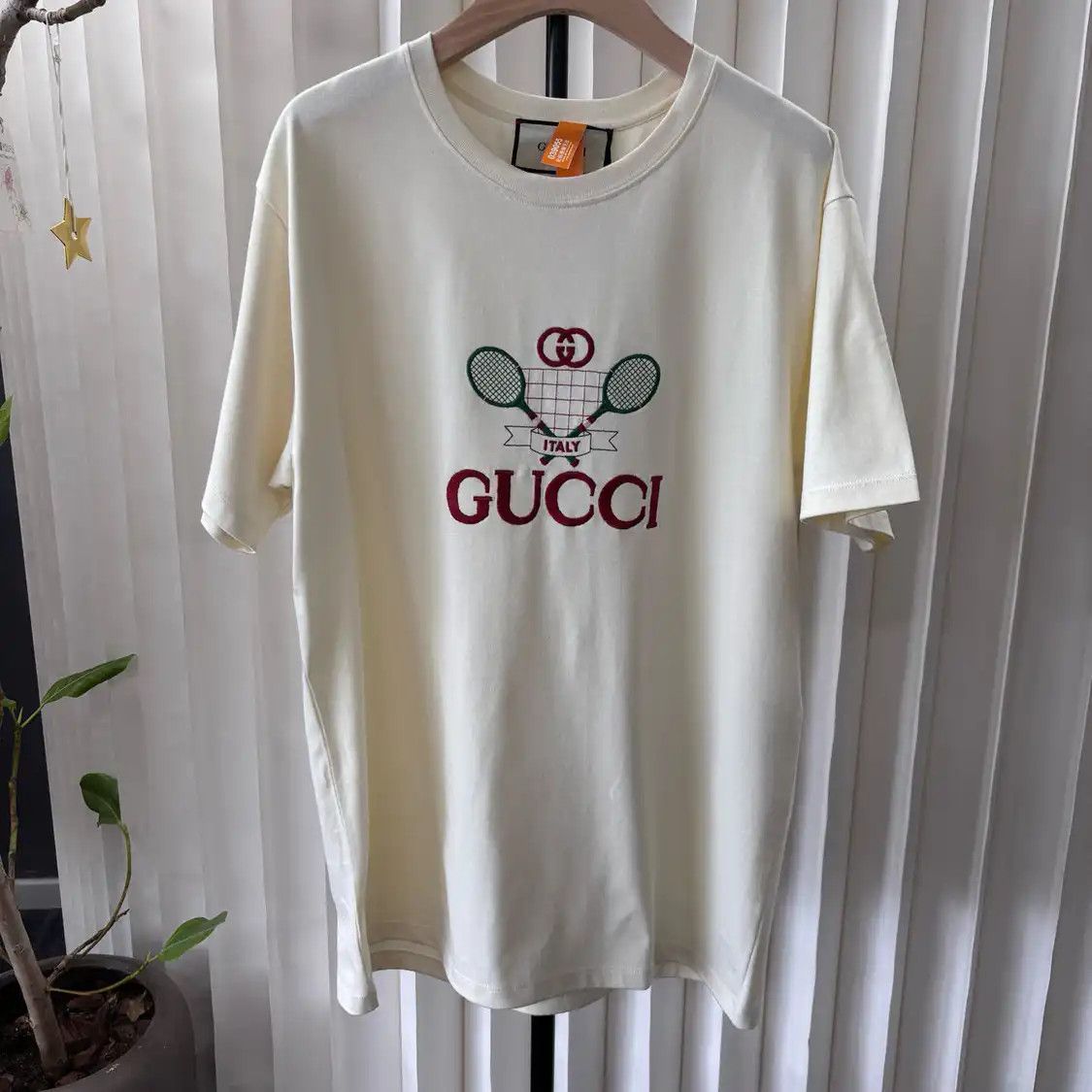 Gucci × Tom Ford S/S 1996 Fruits Knit T-Shirt (SS96, Fruit, Floral