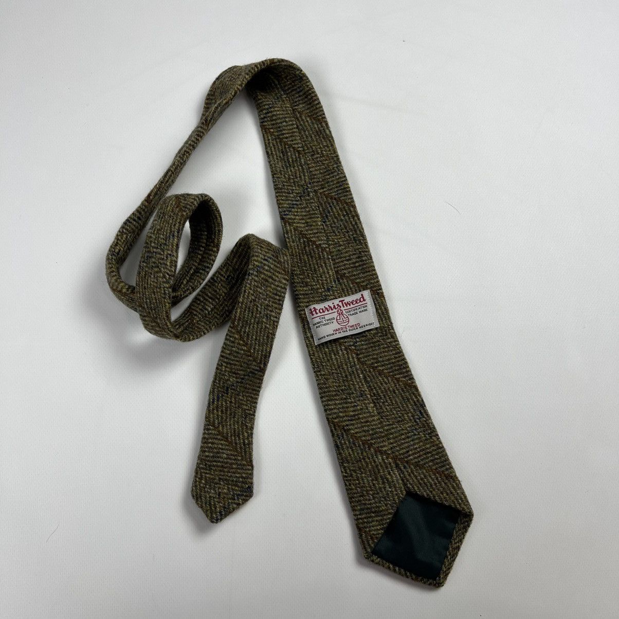 Harris Tweed Harris Tweed wool tie Size ONE SIZE - 2 Thumbnail