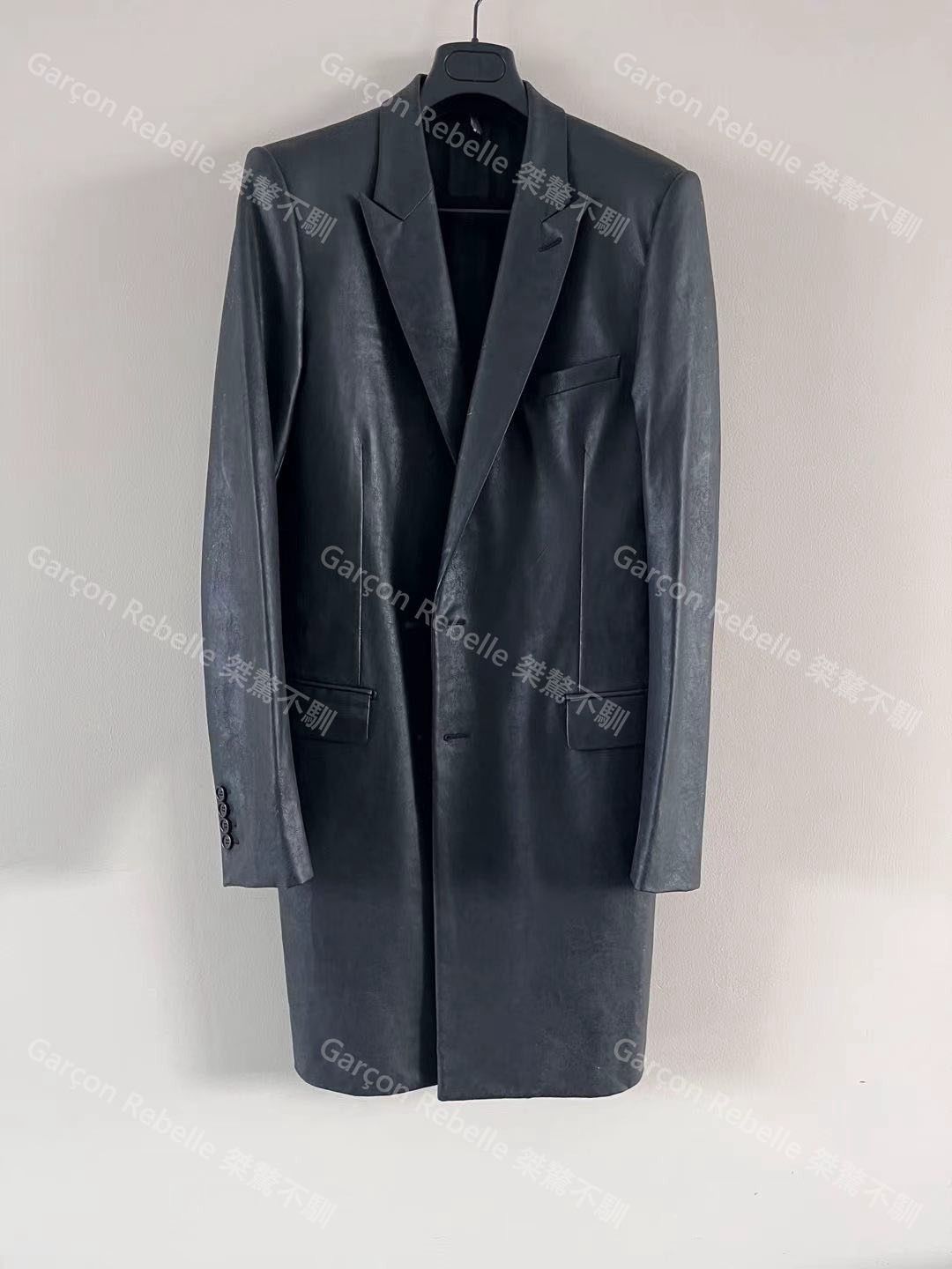 Dior × Hedi Slimane Dior Homme 03aw Peaked Lapel Coat Size US L / EU 52-54 / 3 - 2 Thumbnail