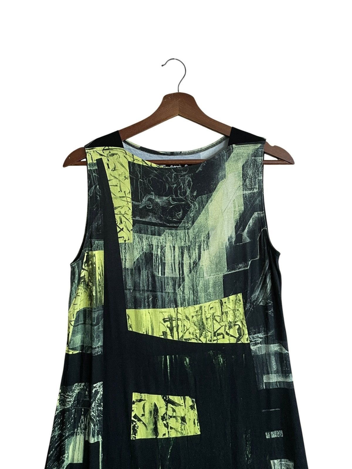 agnes b. Very Rare Vintage Brand Agnes B Lek & Sowat Art Dress 1990s Size M / US 6-8 / IT 42-44 - 3 Thumbnail