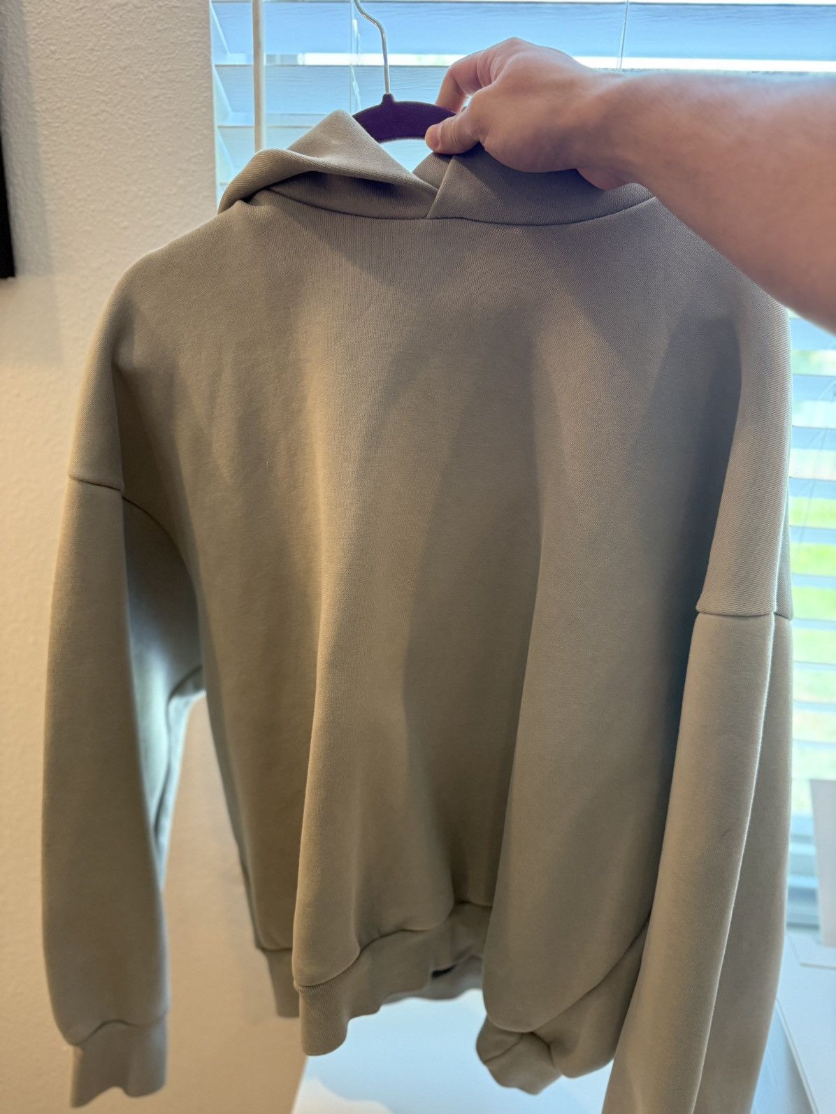 Seventh hoodie in smoke colorway