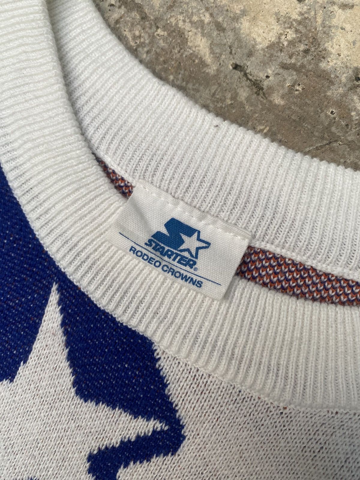 Starter Starter By Rodeo Crowns All-Over Logo Knitted Size US L / EU 52-54 / 3 - 5 Thumbnail