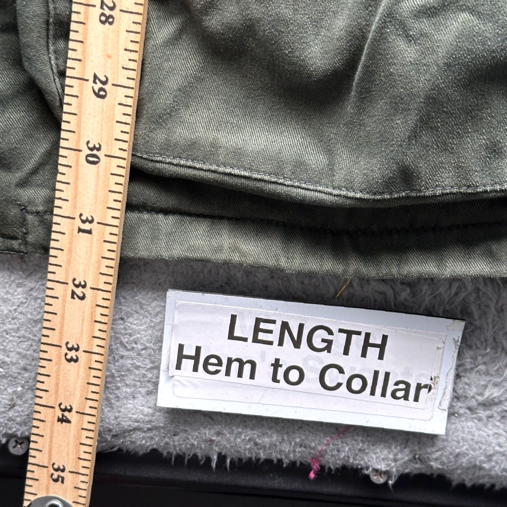 Vintage VINTAGE St Johns Bay Coat Mens Large Green Button Chore Field Lined Overcoat Size US L / EU 52-54 / 3 - 5 Thumbnail