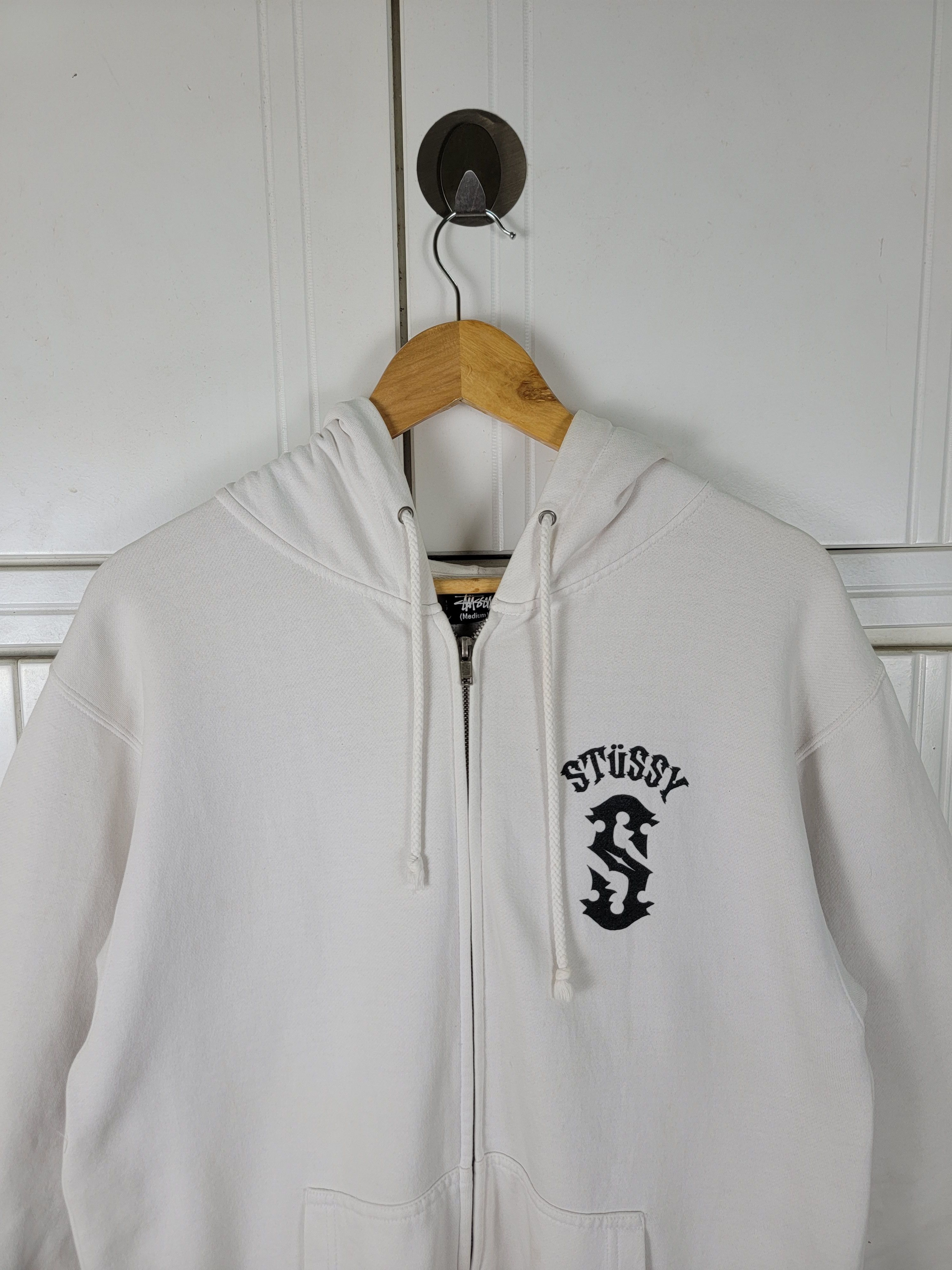Stussy × Vintage Vintage Stussy WorldWide Hoodie Size US M / EU 48-50 / 2 - 5 Thumbnail