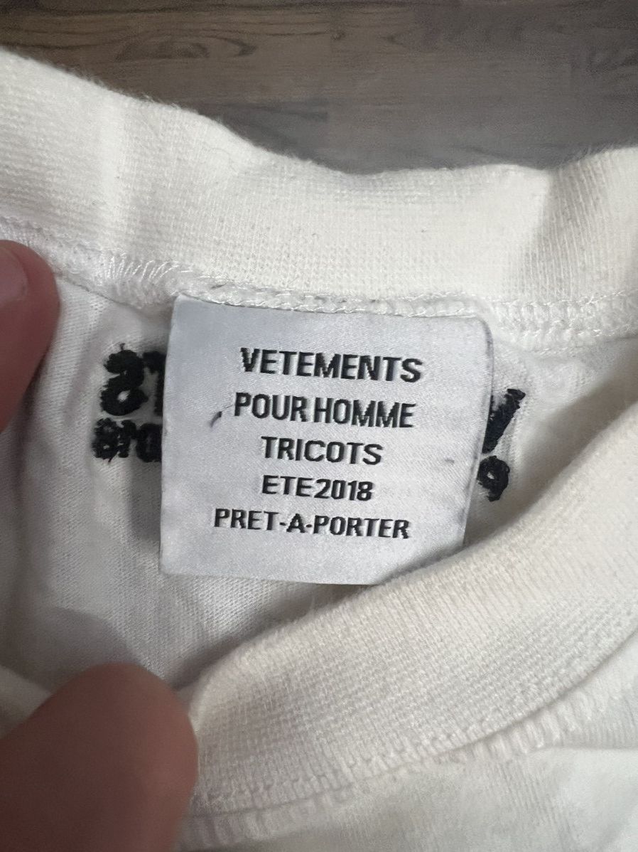 Vetements Vetements Tee Size US XS / EU 42 / 0 - 3 Thumbnail