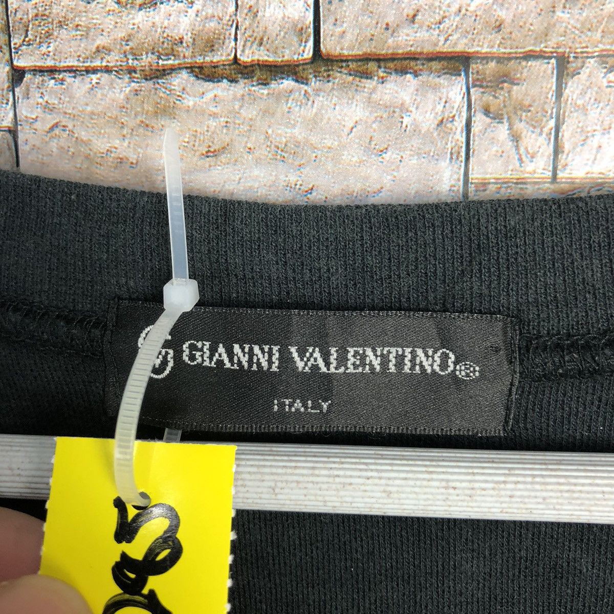Gianni Valentino Gianni Valentino Spont Black Sweatshirt #A285 Size US L / EU 52-54 / 3 - 11 Thumbnail