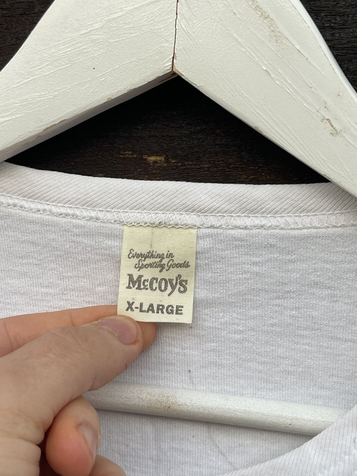 The Real McCoy's The Real Mc Coys white basic t-short Size US XL / EU 56 / 4 - 6 Thumbnail