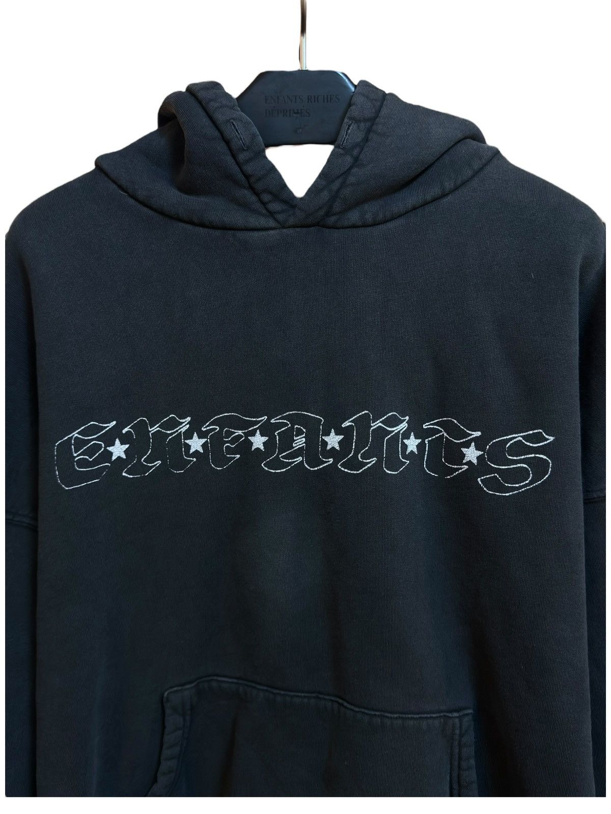 Enfants Riches Deprimes Enfants Riches Deprimes Gothic Star Font Mr. Porter Hoodie Size US L / EU 52-54 / 3 - 2 Thumbnail