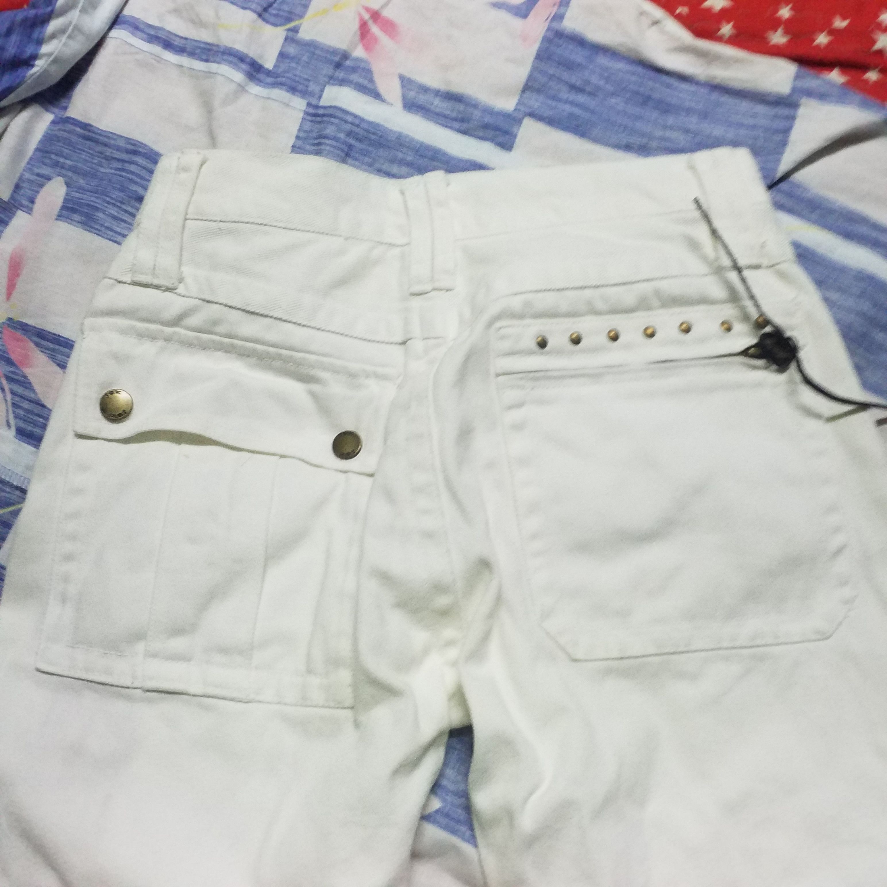 Other BA TSU STUDIO FLARE CARGO JEANS Size 29" - 4 Thumbnail