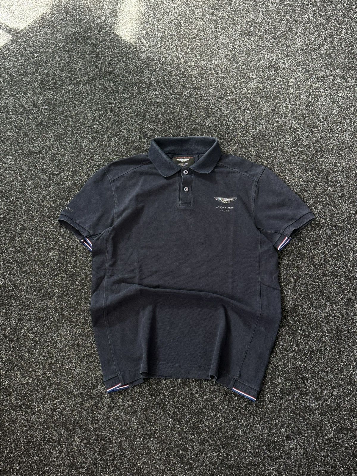 🚨Vintage Y2K Hackett Aston Martin Racing 95 formula BIG LOGO