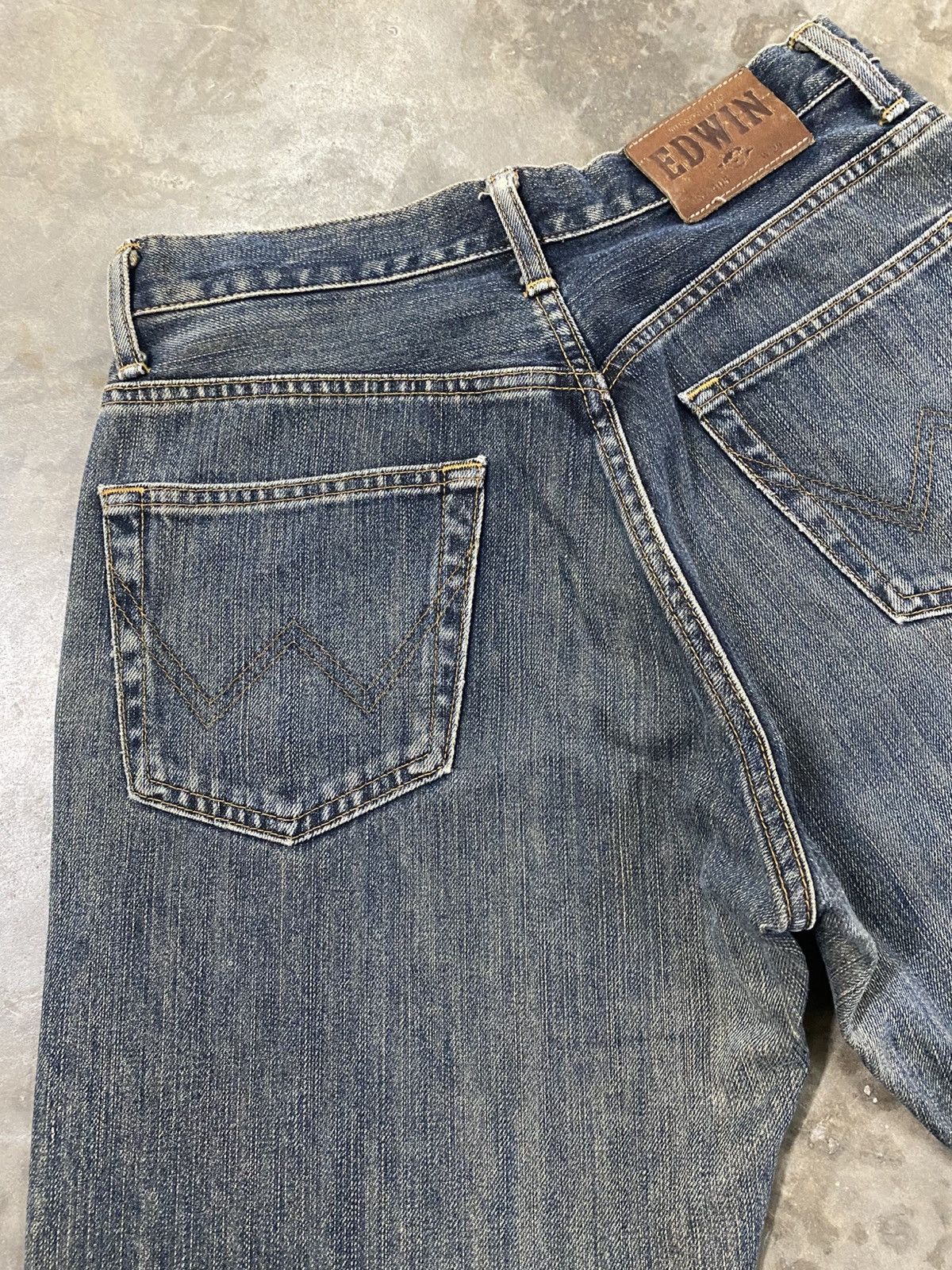 Edwin × Hysteric Glamour × Tornado Mart Made in Japan Vintage Edwin 405 Rusty Jeans @263 Size US 29 - 10 Thumbnail