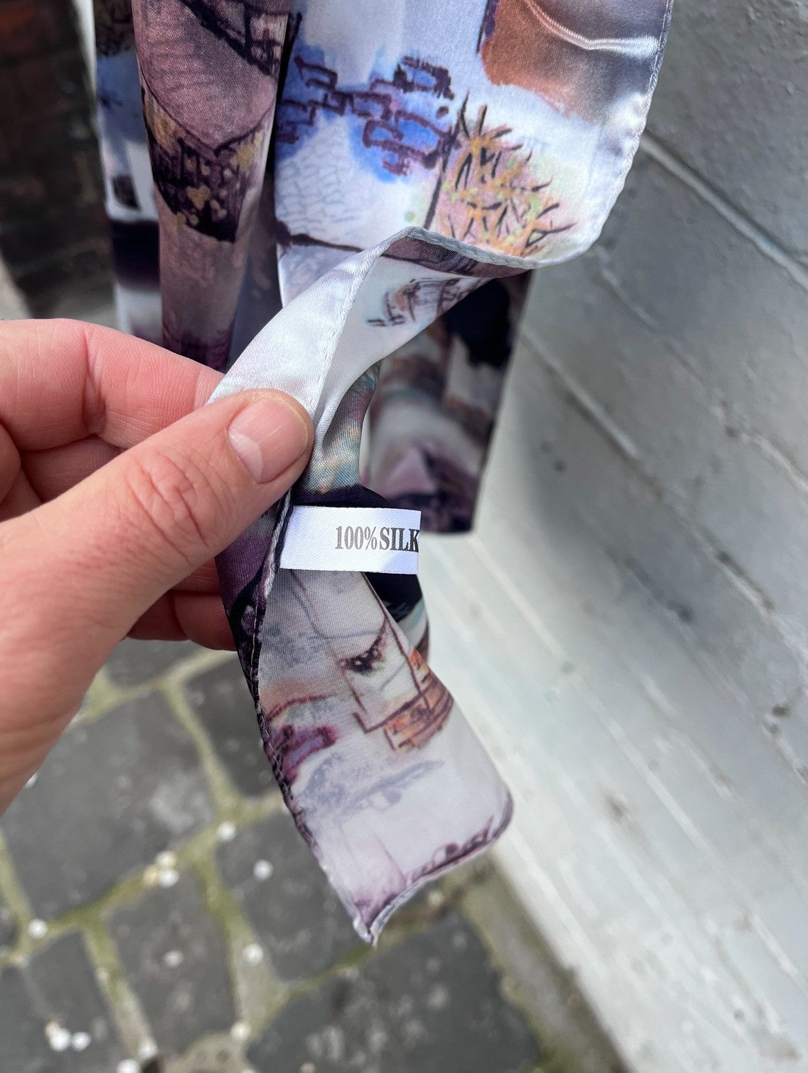 Other Silk Scarf Size ONE SIZE - 3 Thumbnail