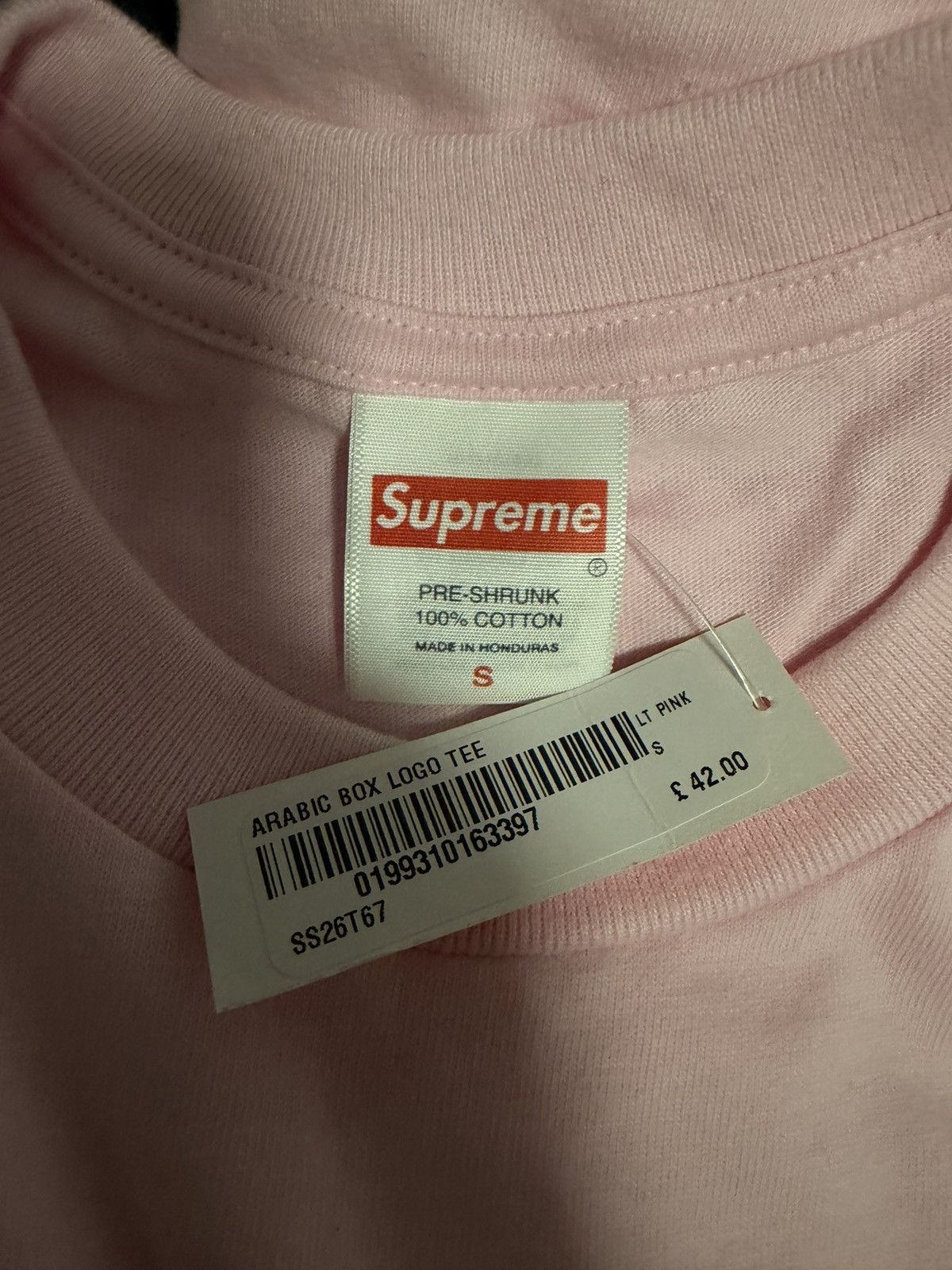 Supreme SUPREME ARAB BOX LOGO Size US S / EU 44-46 / 1 - 3 Thumbnail