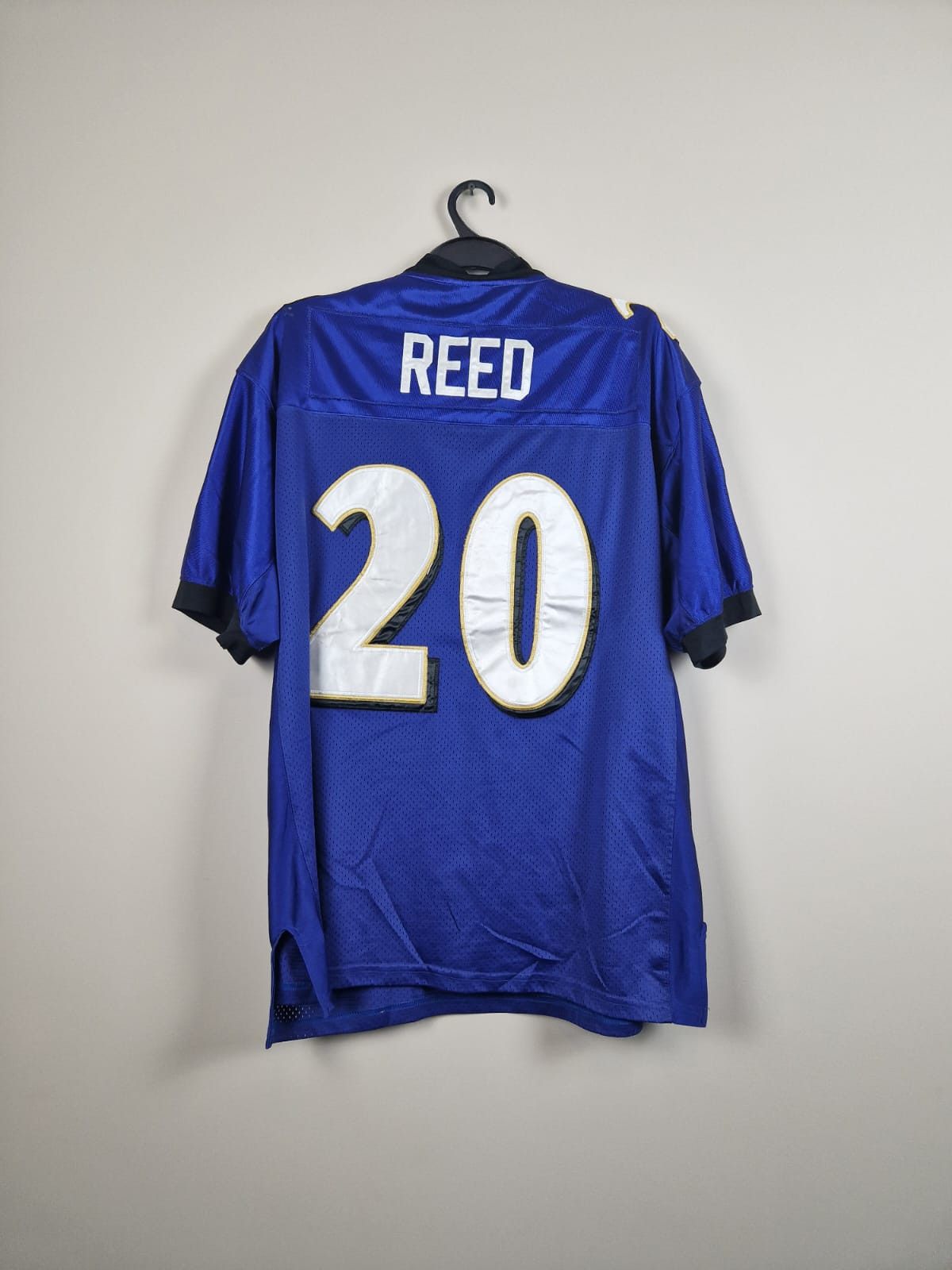 Reed #20 Reebok Baltimore Ravens Authentic Jersey