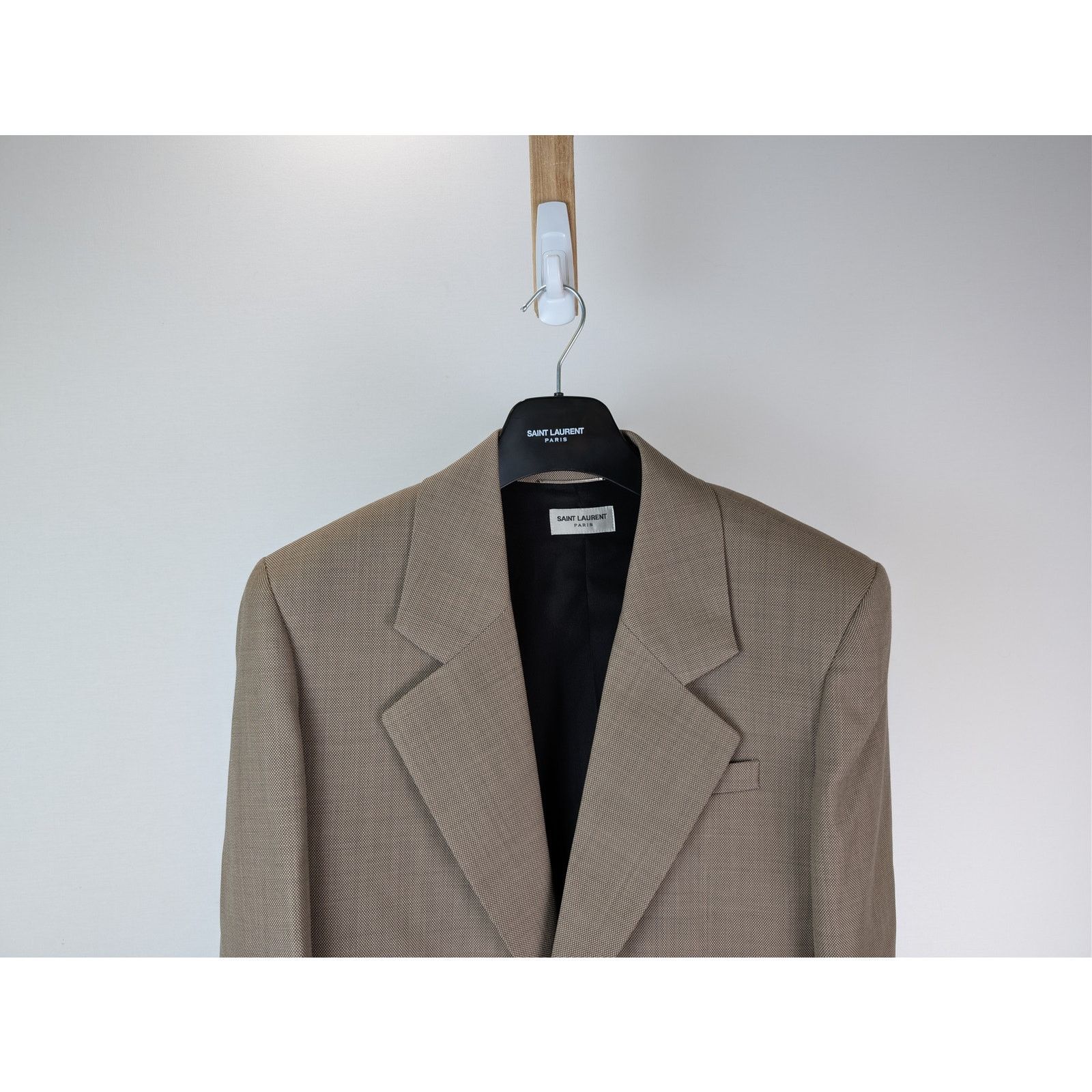 Saint Laurent Paris o1rshd1 Blazer / Veste Sue Caviar Jacket in Brown Size US M / EU 48-50 / 2 - 2 Thumbnail