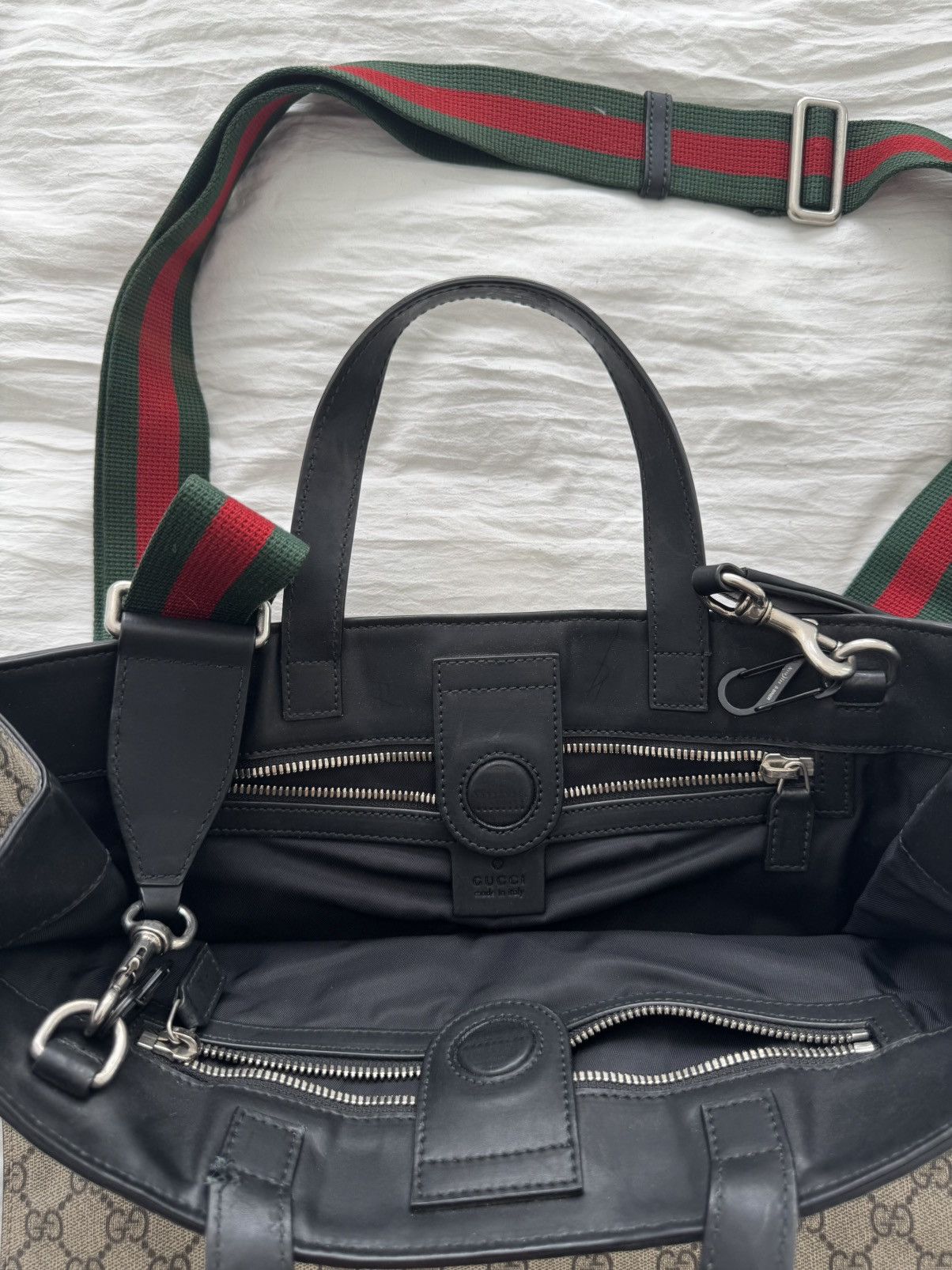 Gucci Gucci GG Canvas Tote Bag Size ONE SIZE - 3 Thumbnail
