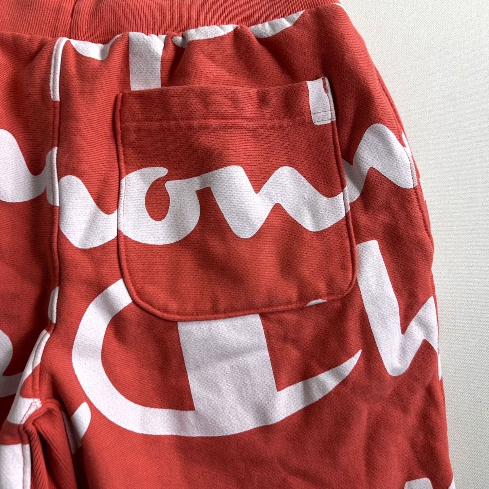 Champion VINTAGE Champion Life Reverse Weave Cut Off Shorts All Over Print Pink Small Men's Size US 29 - 6 Thumbnail