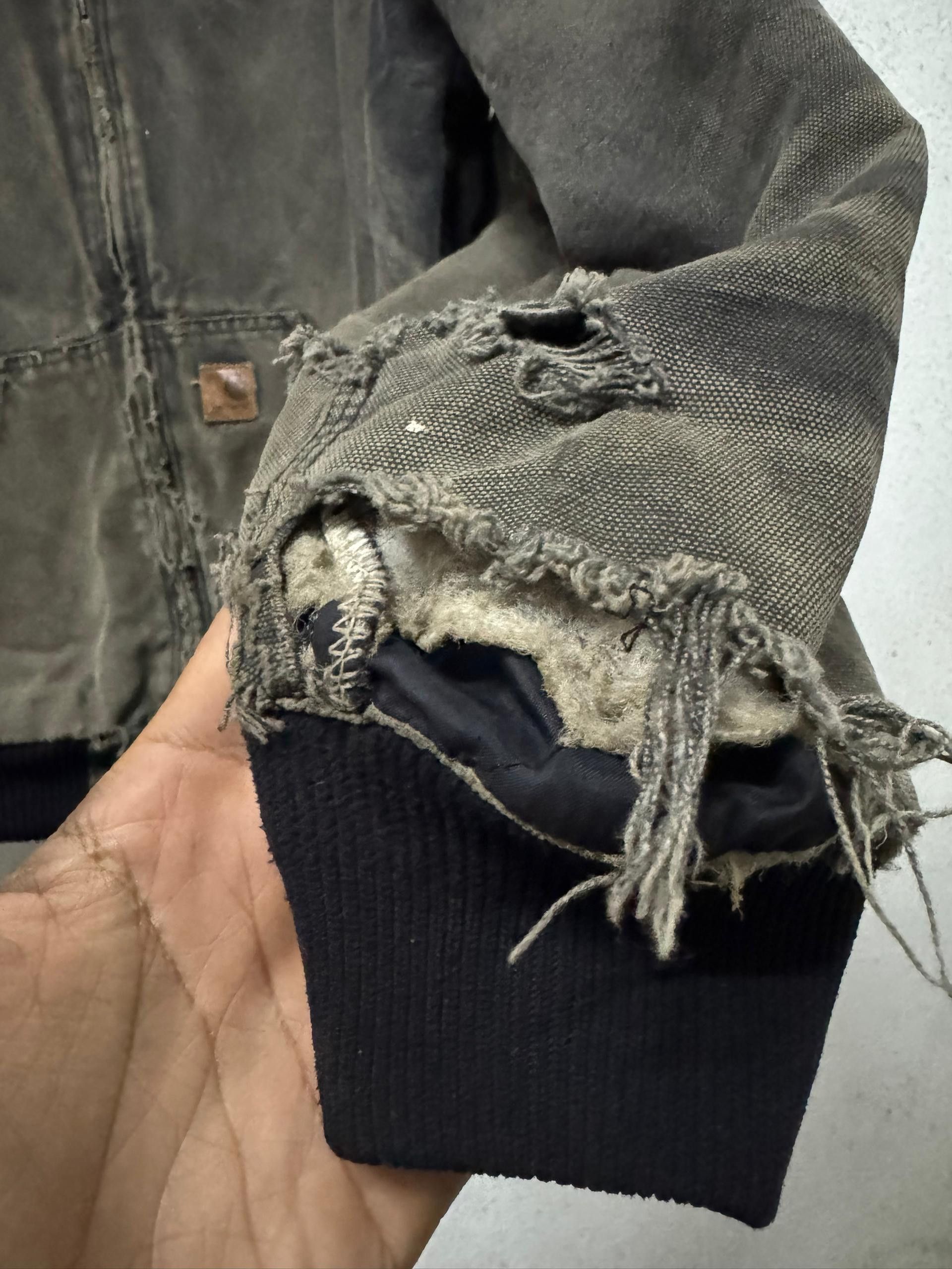 Carhartt Vintage sunfaded distressed carhatt hooded jacket workwear Size US M / EU 48-50 / 2 - 7 Thumbnail
