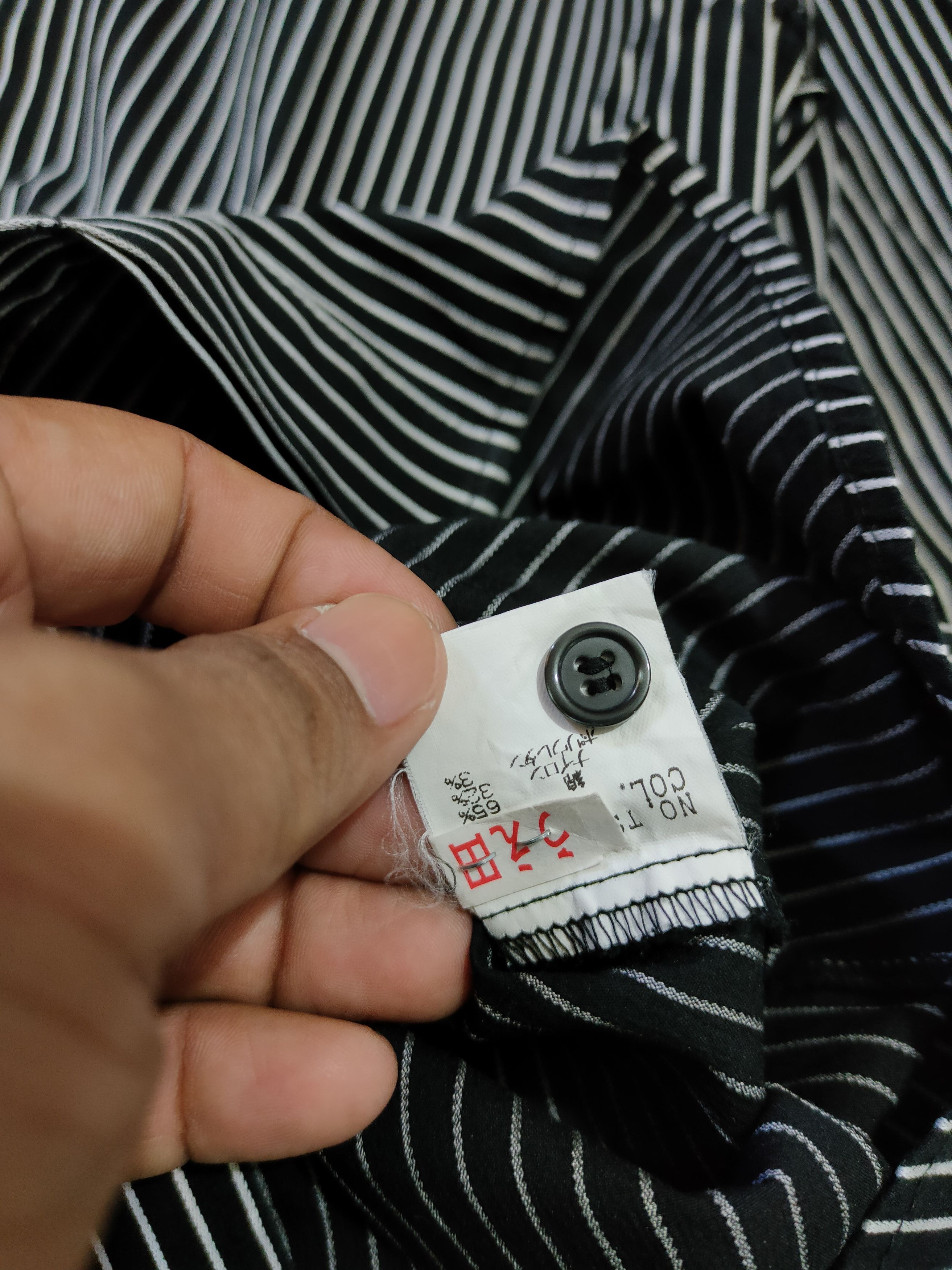 Tornado Mart Tornado Mart strip long shirt Size US M / EU 48-50 / 2 - 8 Thumbnail