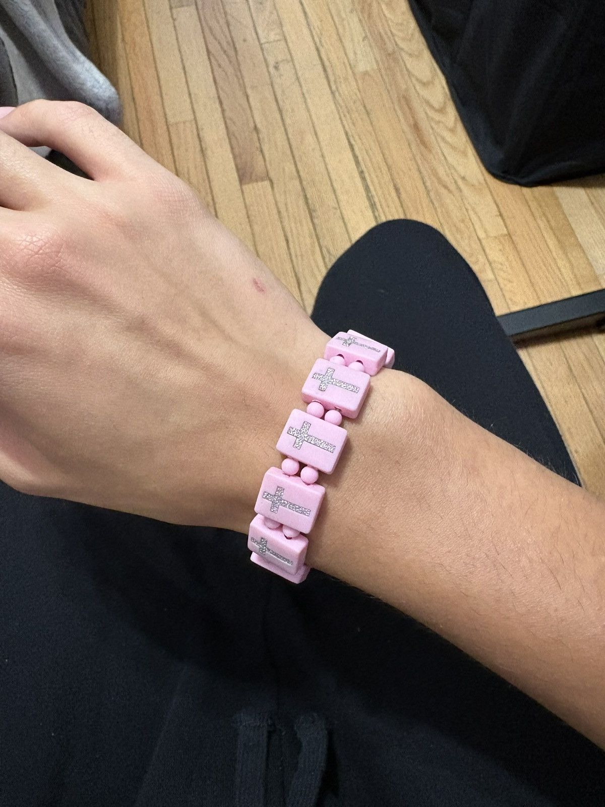 1199 Bazo 1199 God's Lonely Kids Pink Bracelet | Grailed