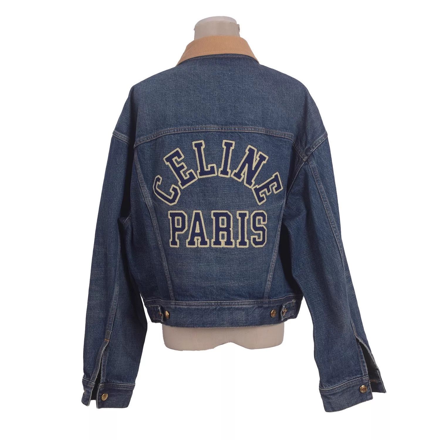 Celine Celine Denim Jackets S Size S / US 4 / IT 40 - 2 Thumbnail
