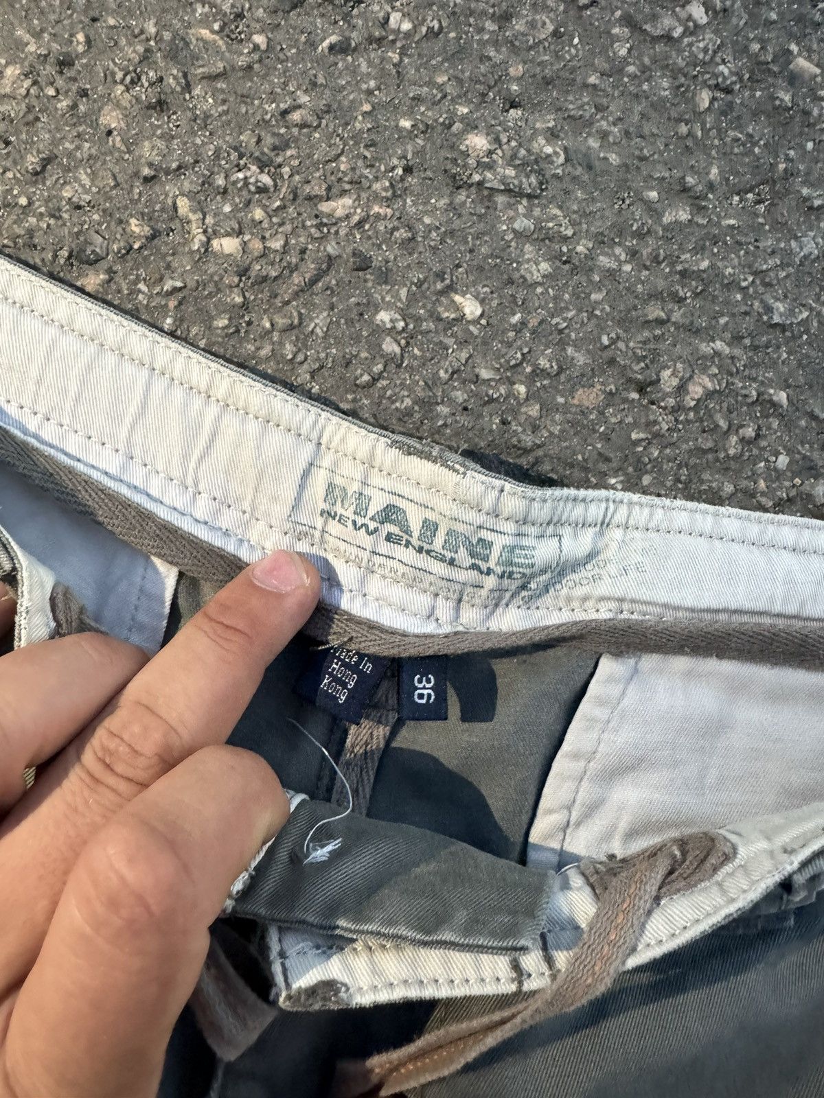 Japanese Brand × Vintage Vintage Y2K Maine Cargo Owens Style Baggy Shorts Size US 36 / EU 52 - 4 Thumbnail